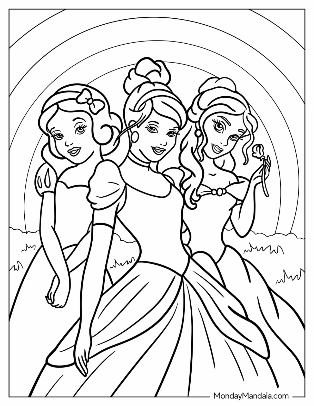disney princess coloring pages cinderella