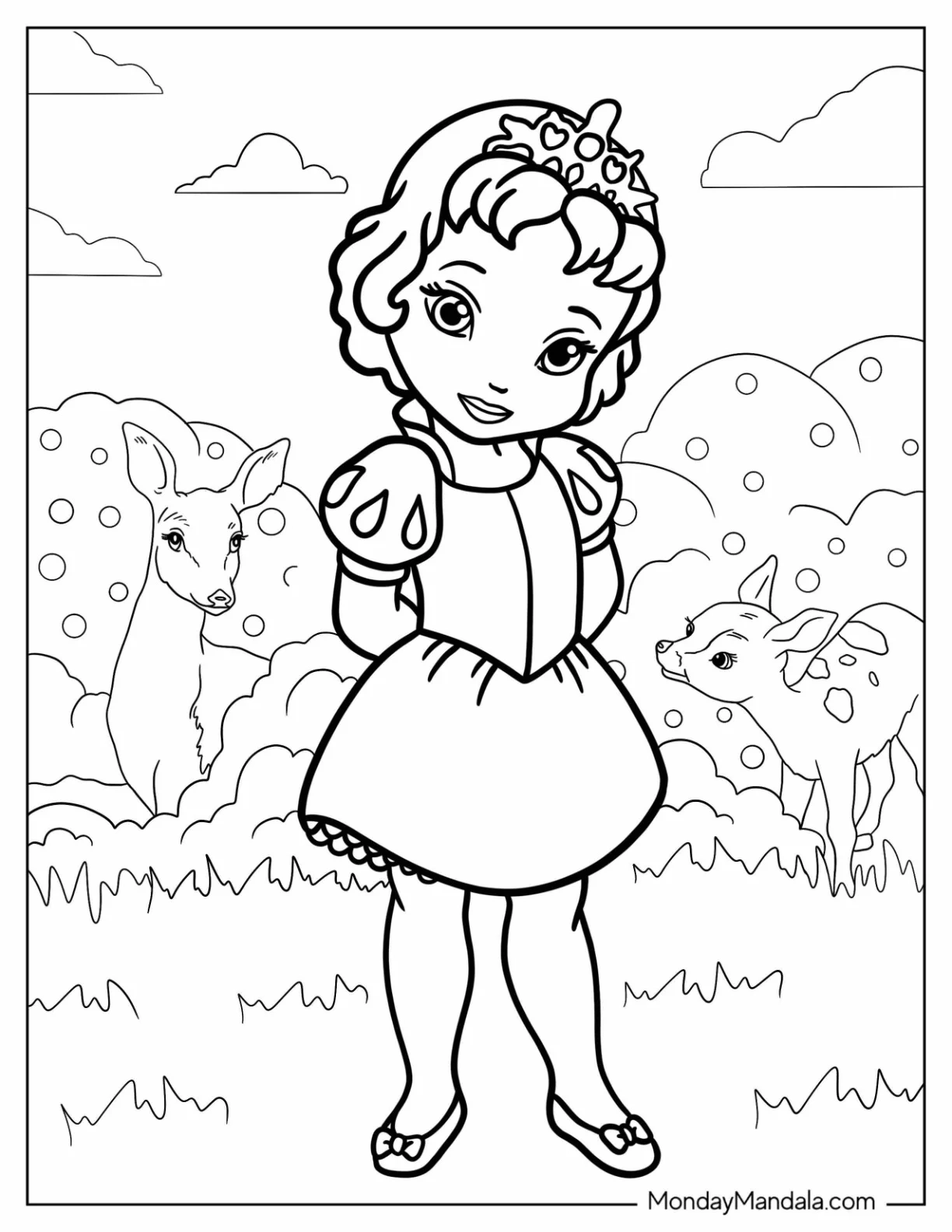36 Disney Princess Coloring Pages Free PDF Printables 