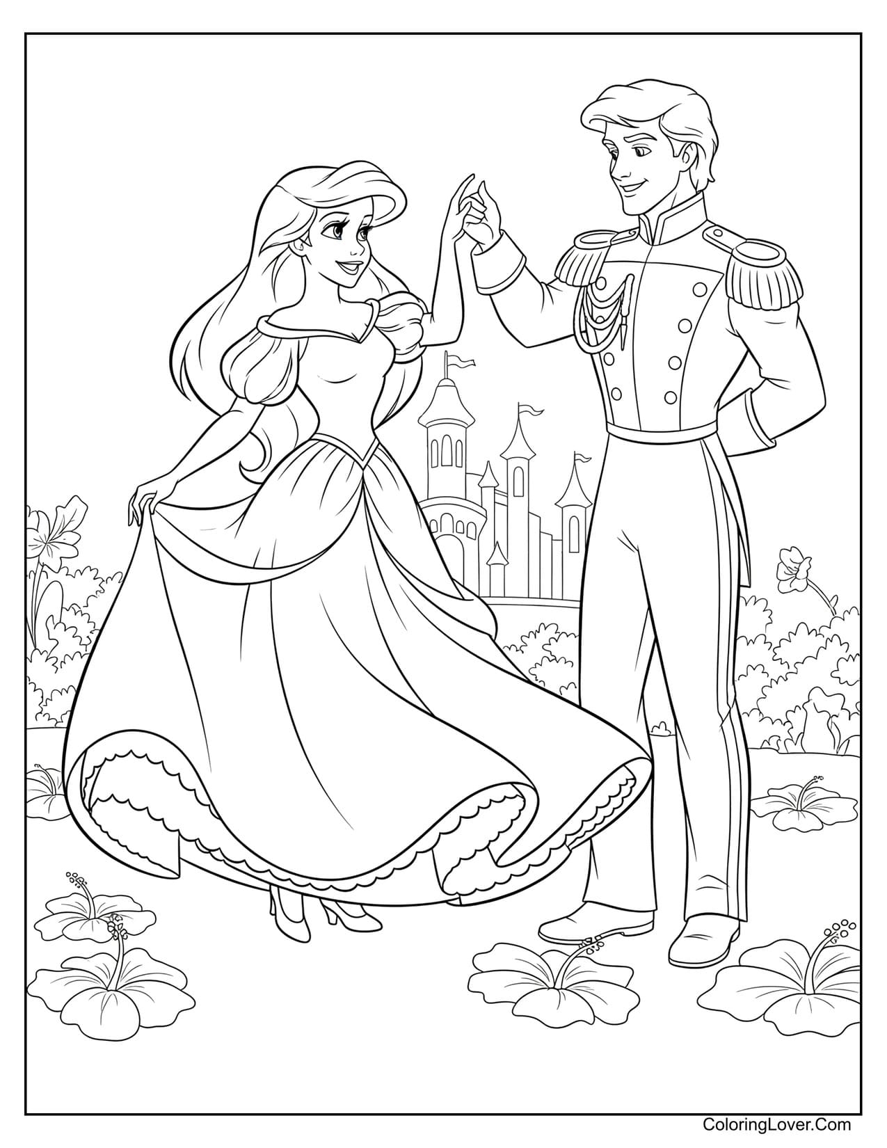 39 Ariel Coloring Pages Free Printables For All Ages 