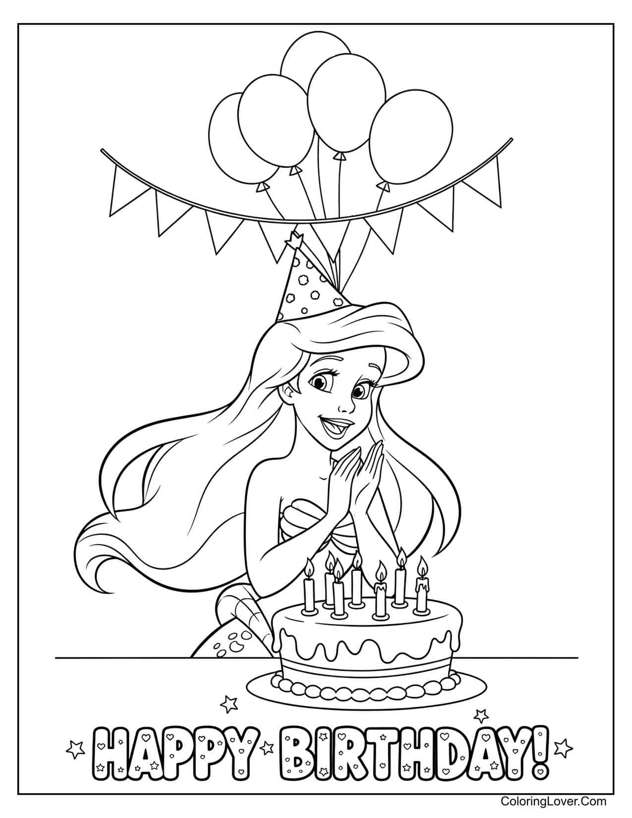 39 Ariel Coloring Pages Free Printables For All Ages 39 Ariel Coloring Pages Free Printables For All Ages
