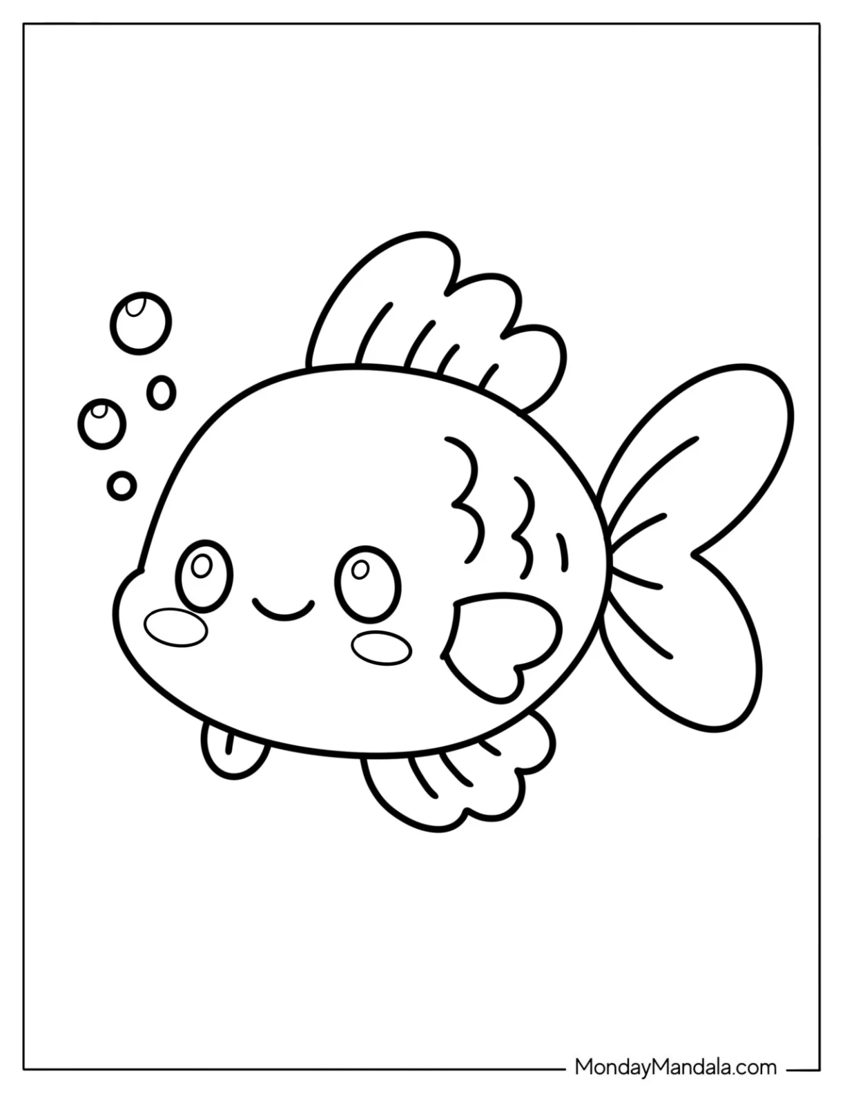 40 Fish Coloring Pages Free PDF Printables 40 Fish Coloring Pages Free PDF Printables