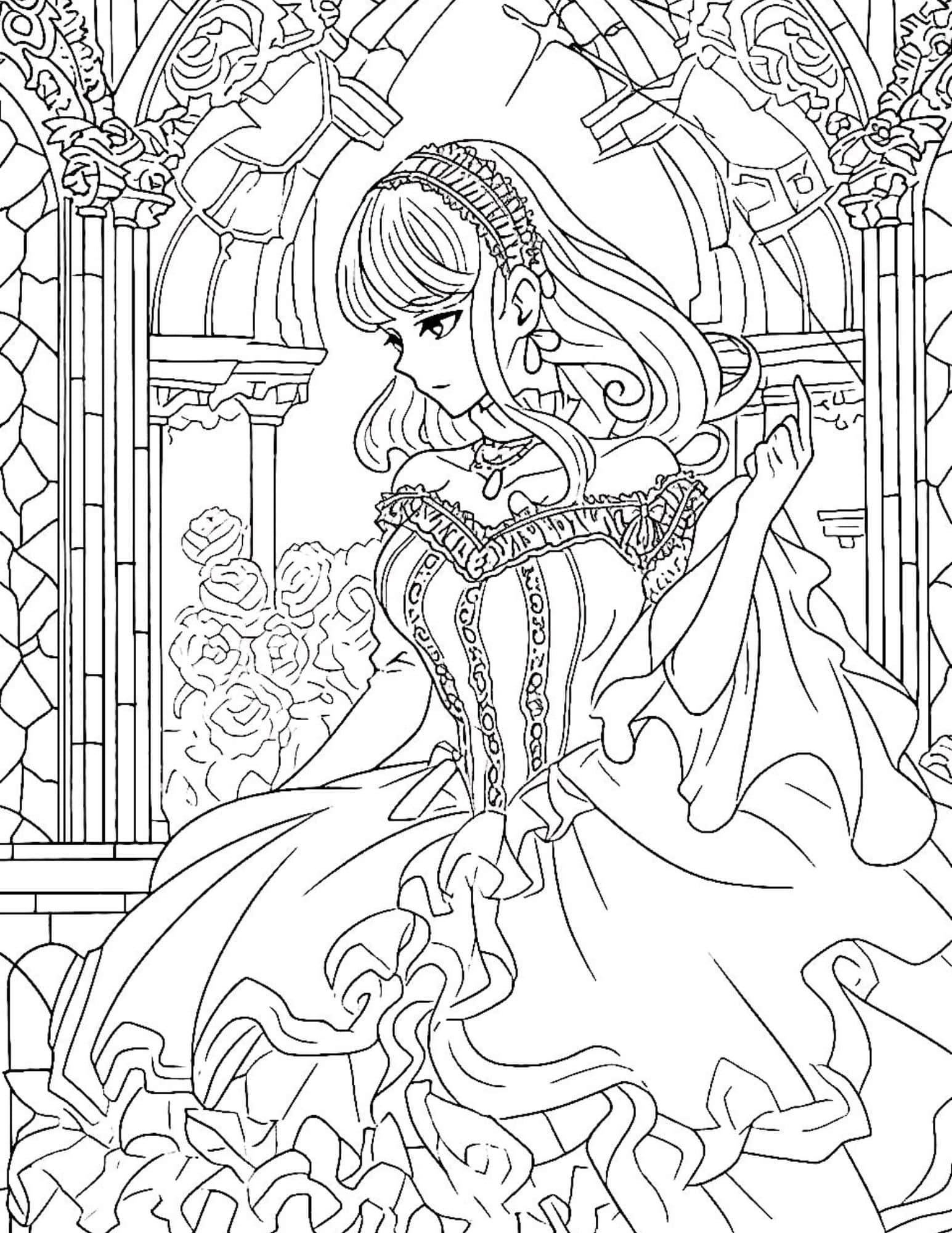 40 Gorgeous Princess Coloring Pages For Kids And Adults 40 Gorgeous Princess Coloring Pages For Kids And Adults