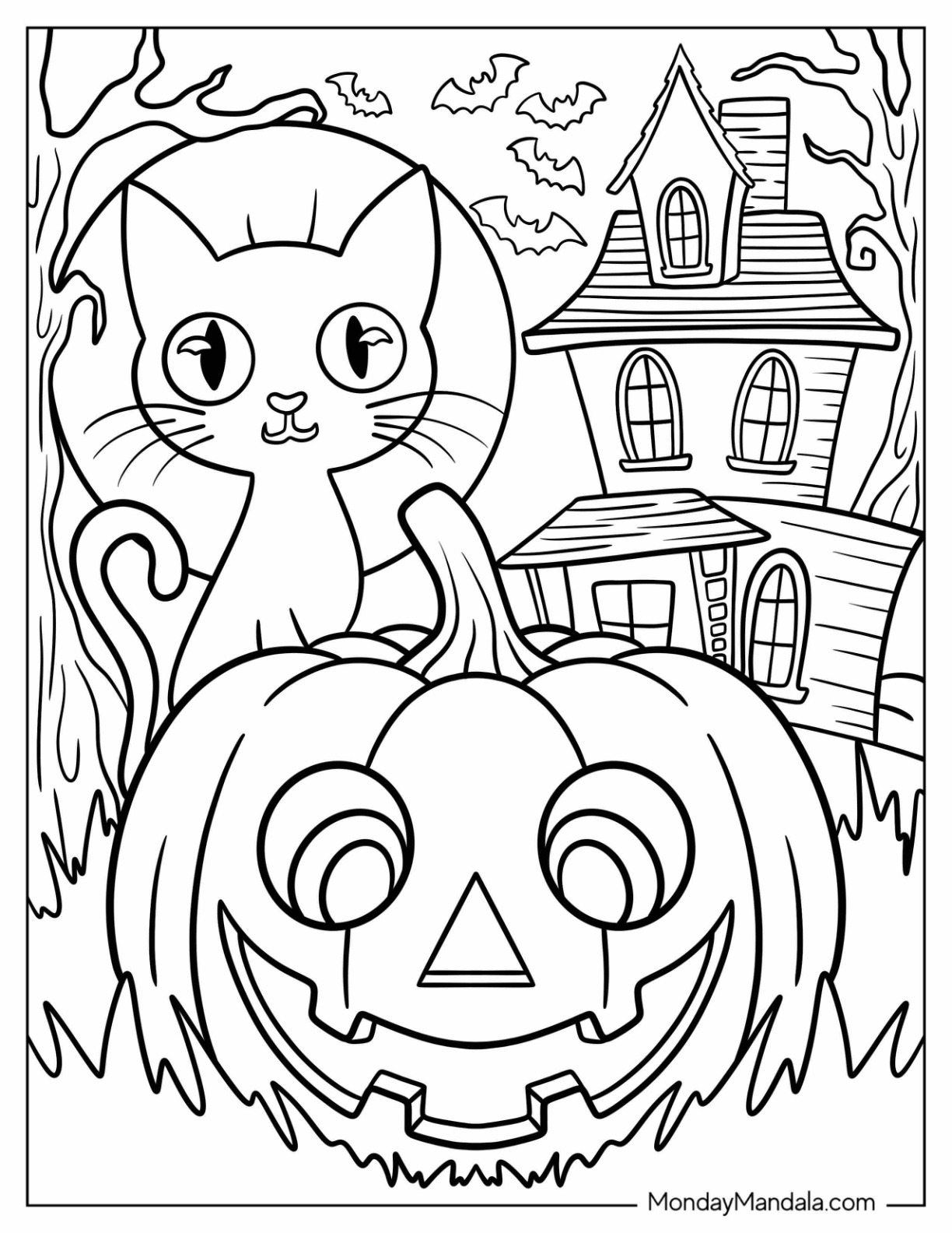40 Jack O Lantern Coloring Pages Free PDF Printables 40 Jack O Lantern Coloring Pages Free PDF Printables