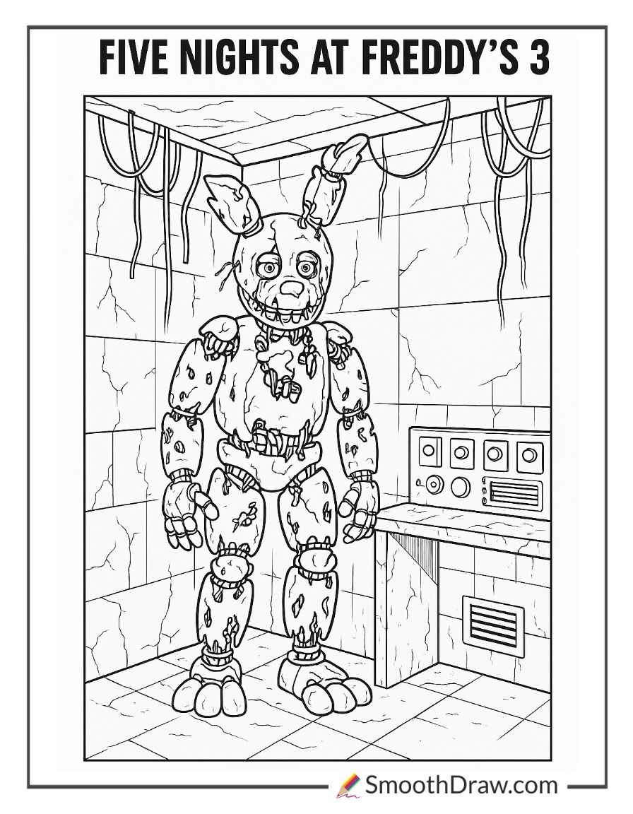 42 Free FNAF Coloring Pages Print PDFs Free