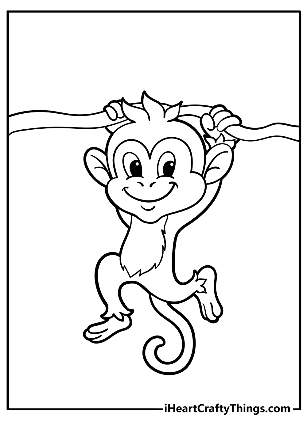 42 Monkey Coloring Pages 100 Free Printables 42 Monkey Coloring Pages 100 Free Printables