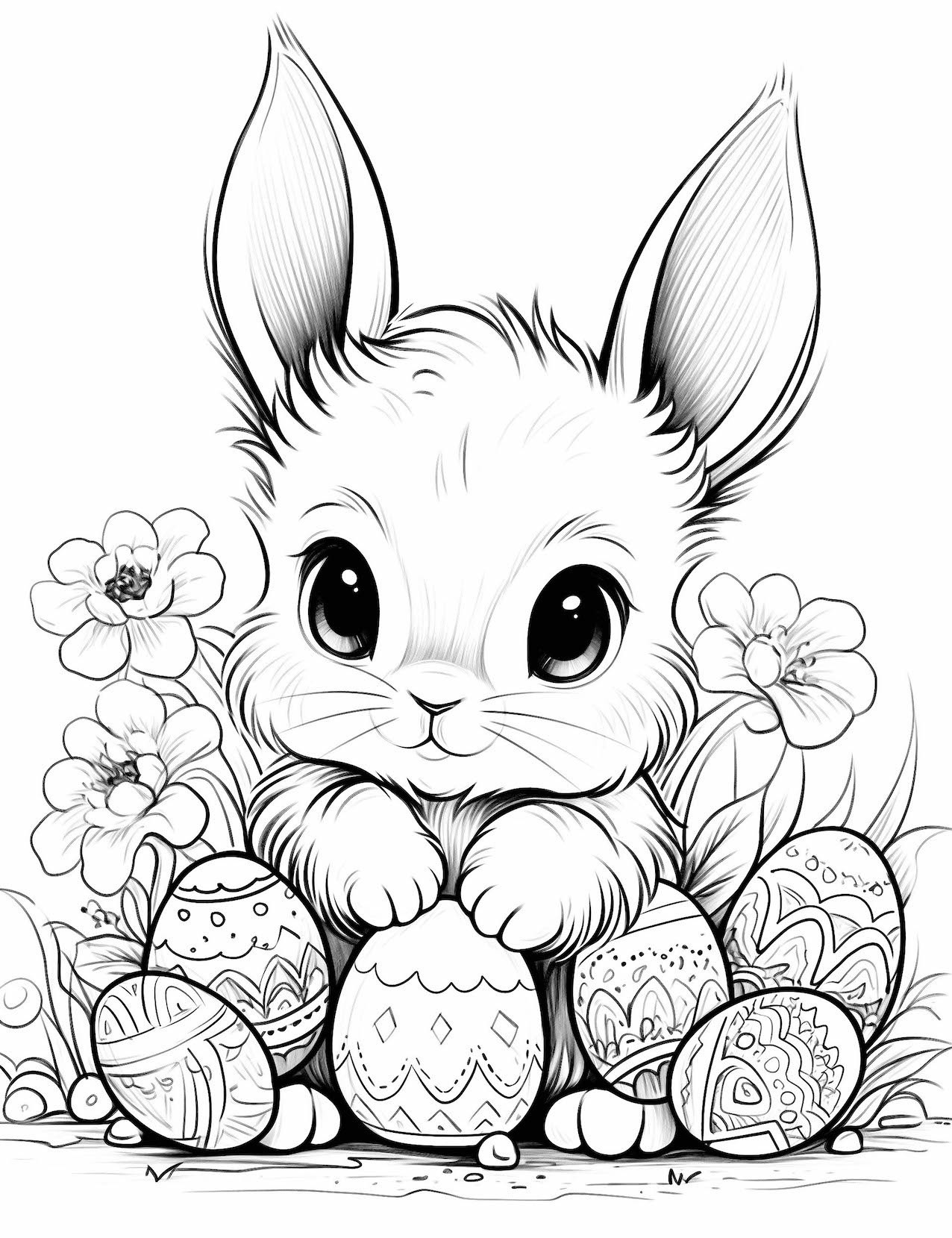 bunny rabbit coloring pages bunny rabbit coloring pages