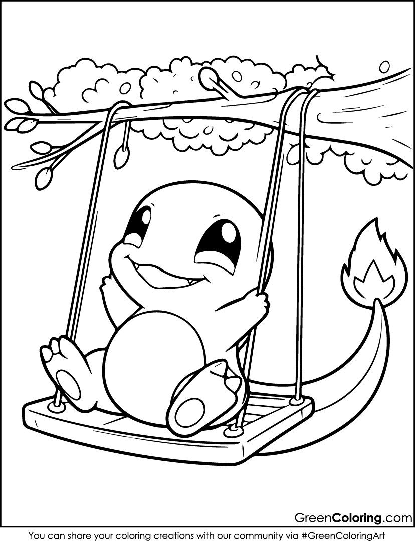 printable all pokemon coloring pages