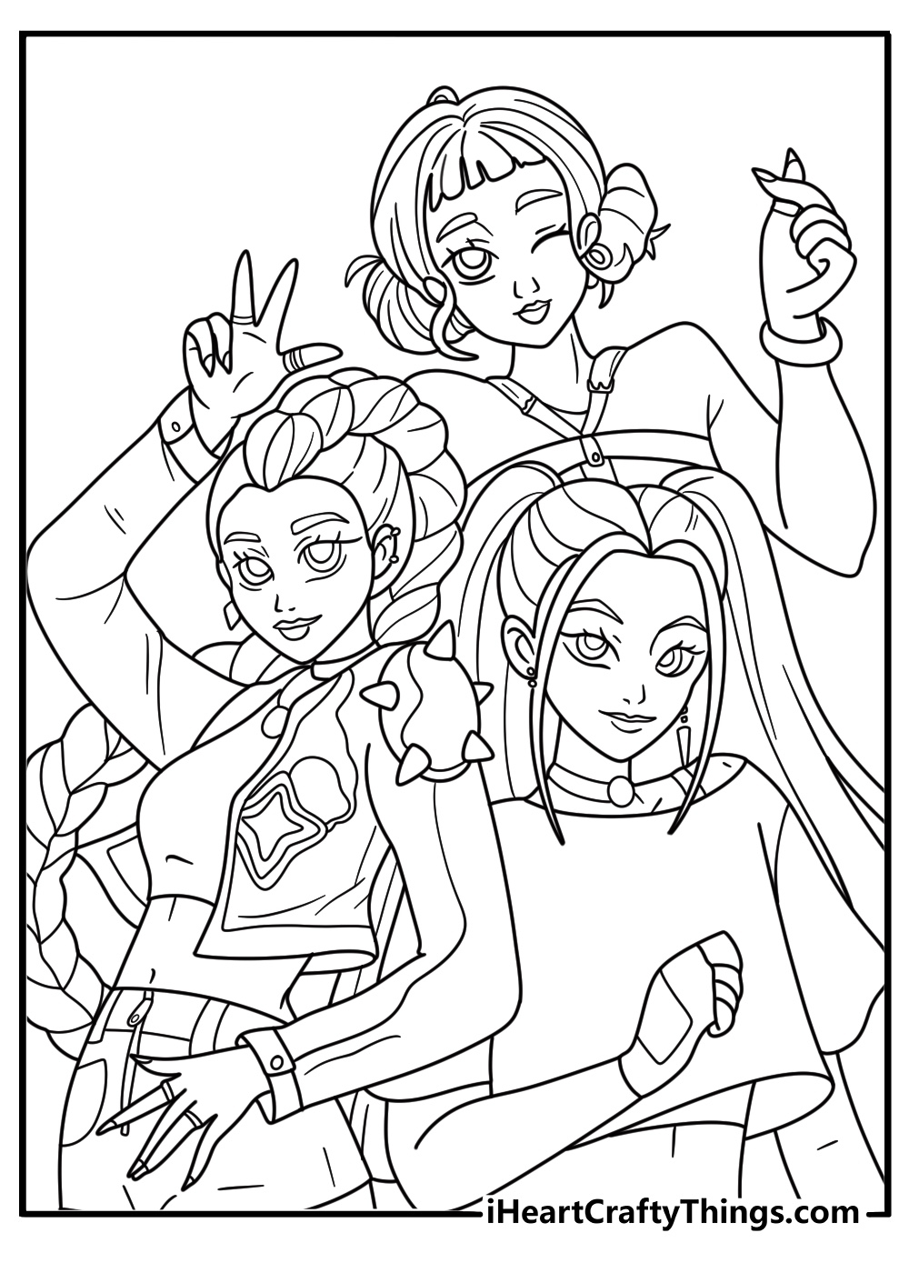 kpop demon hunters coloring pages kpop demon hunters coloring pages