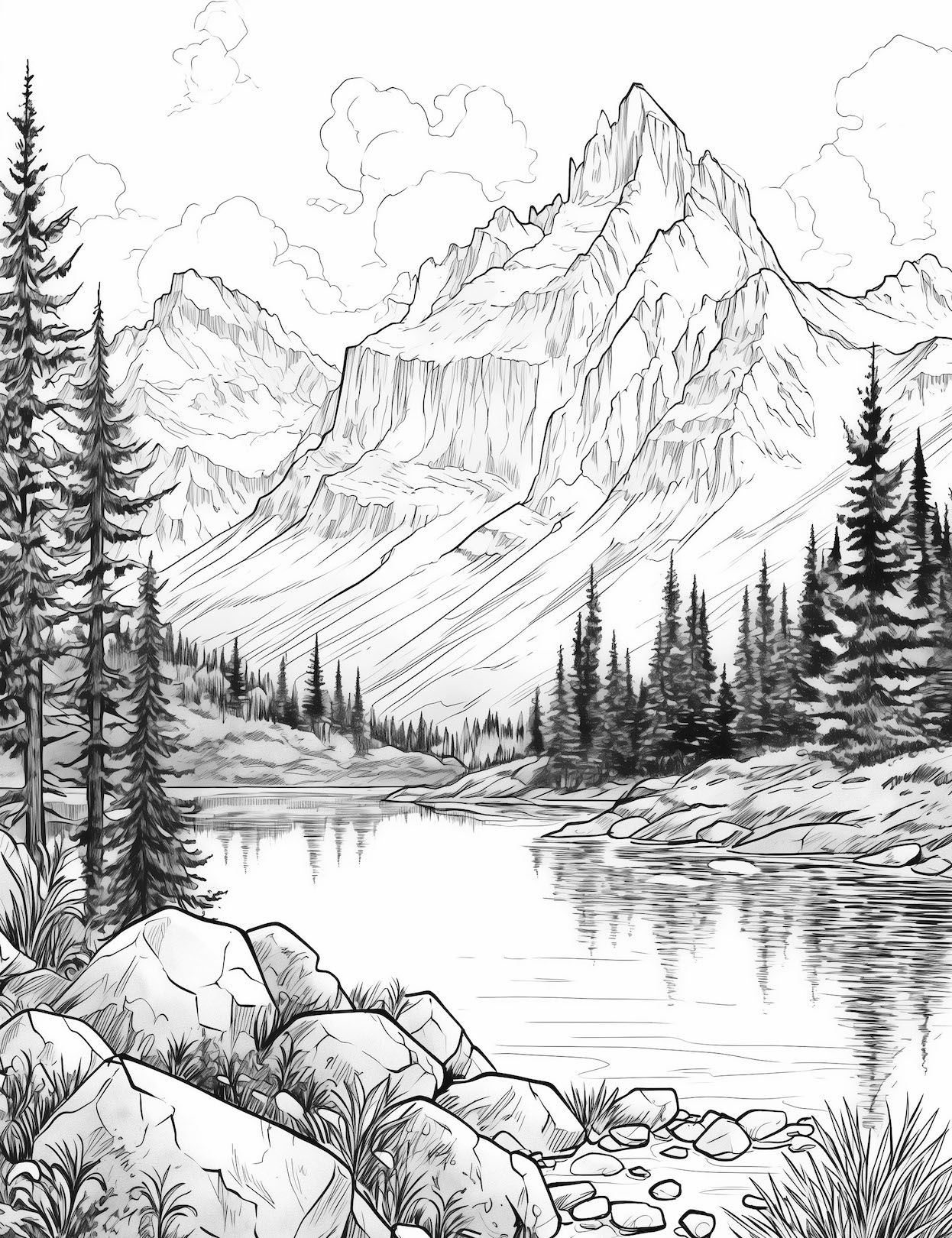 47 Breathtaking Nature Coloring Pages Our Mindful Life
