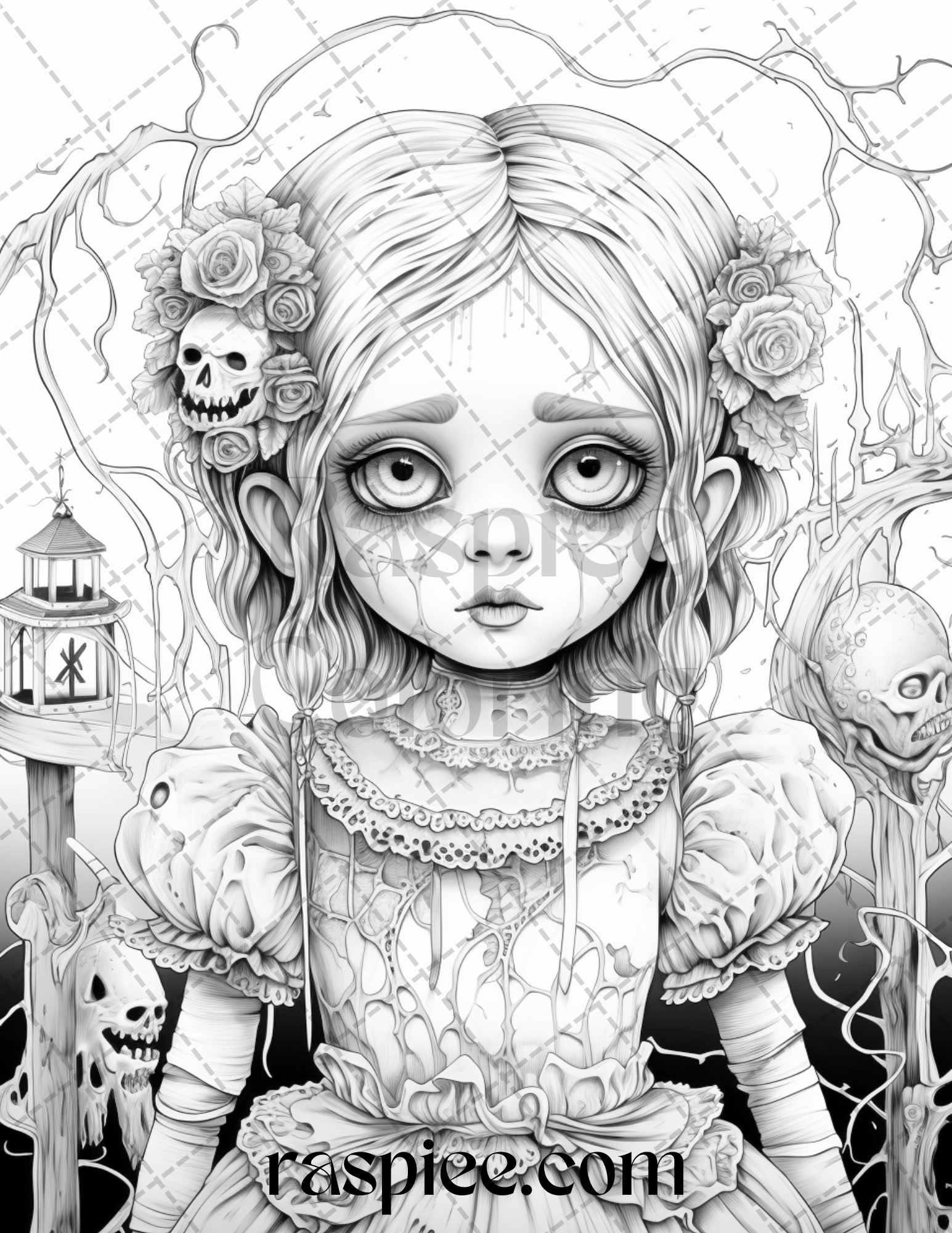 coloring pages of dolls