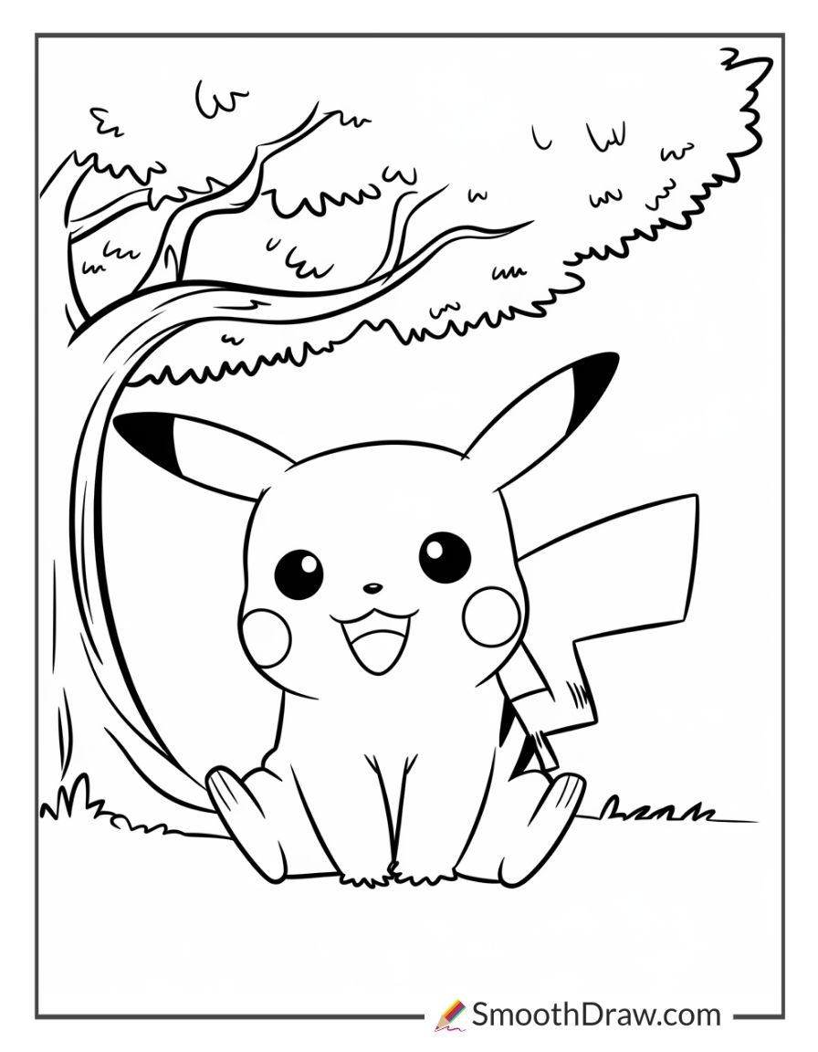 52 Free Pikachu Coloring Pages Printable PDFs 