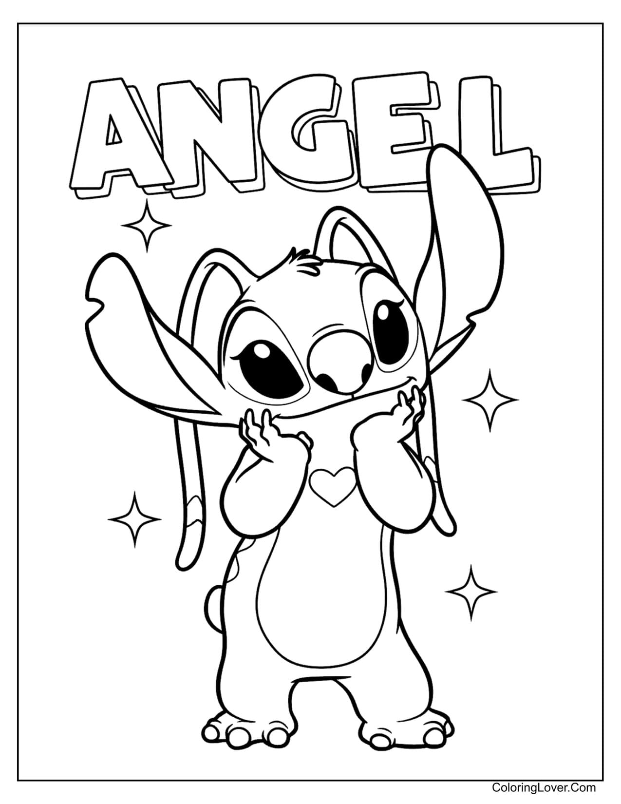 54 Stitch Coloring Pages Free Printables For All Ages 54 Stitch Coloring Pages Free Printables For All Ages