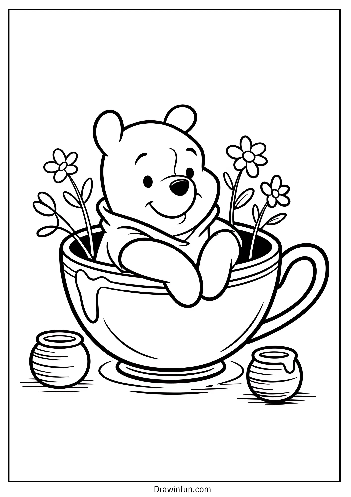 59 Winnie The Pooh Coloring Pages Free PDF Printables 