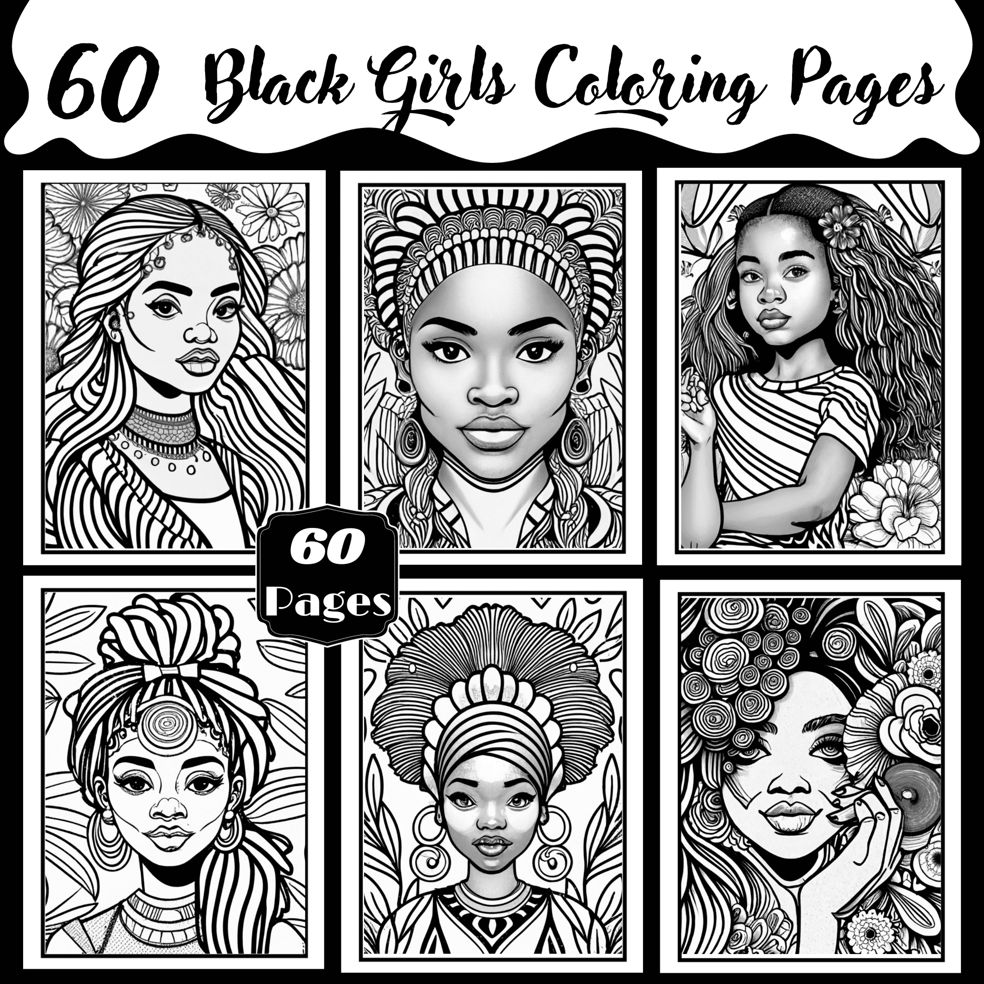 girl coloring book pages