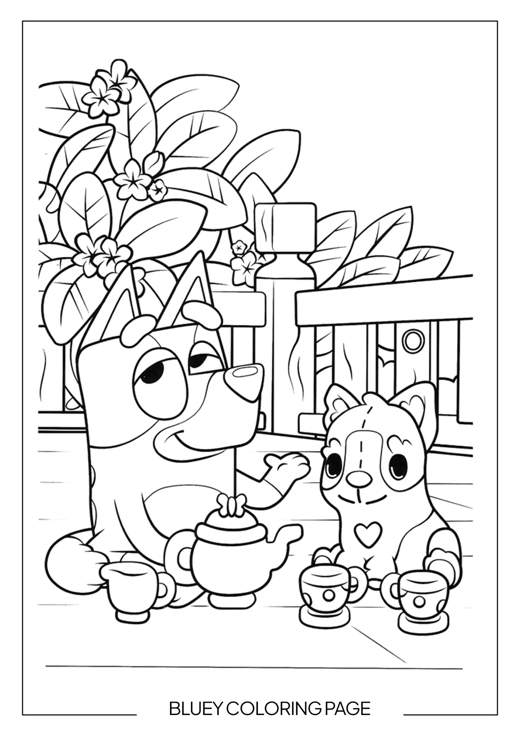 60 Bluey Coloring Pages Free PDF Printables For Kids 60 Bluey Coloring Pages Free PDF Printables For Kids