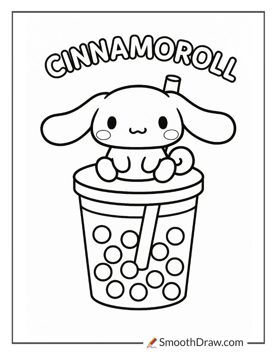 64 Cinnamoroll Coloring Pages Free Printables 64 Cinnamoroll Coloring Pages Free Printables