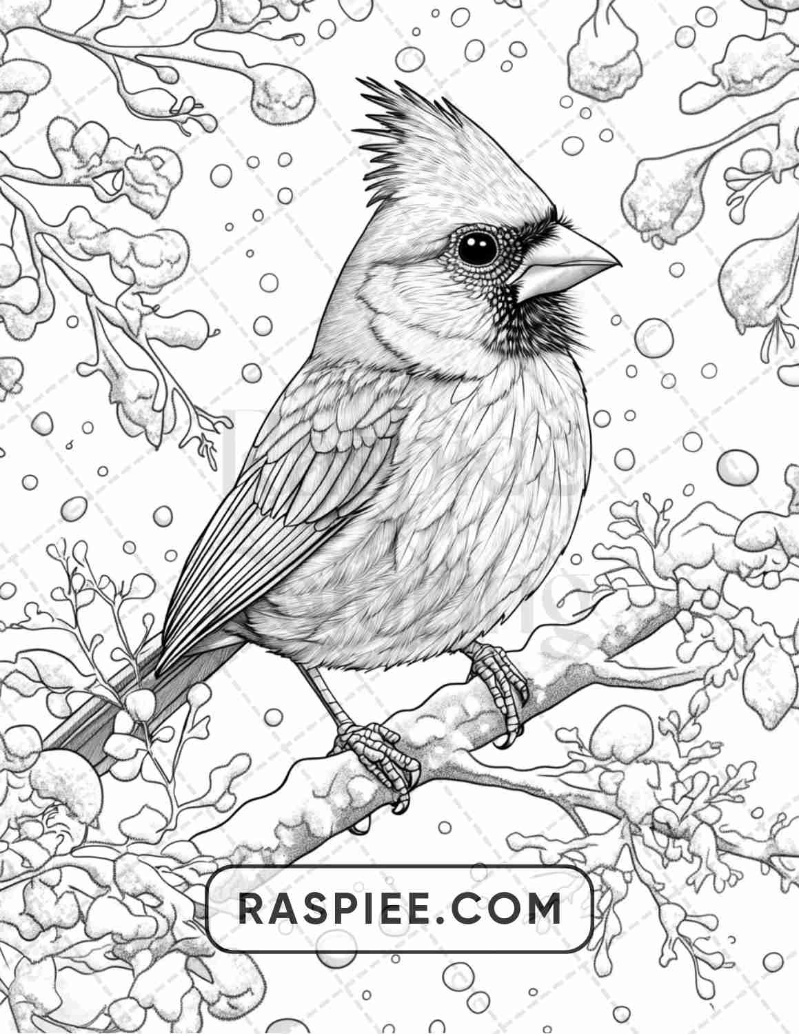 86 Winter Animals Adult Coloring Pages RASPIEE