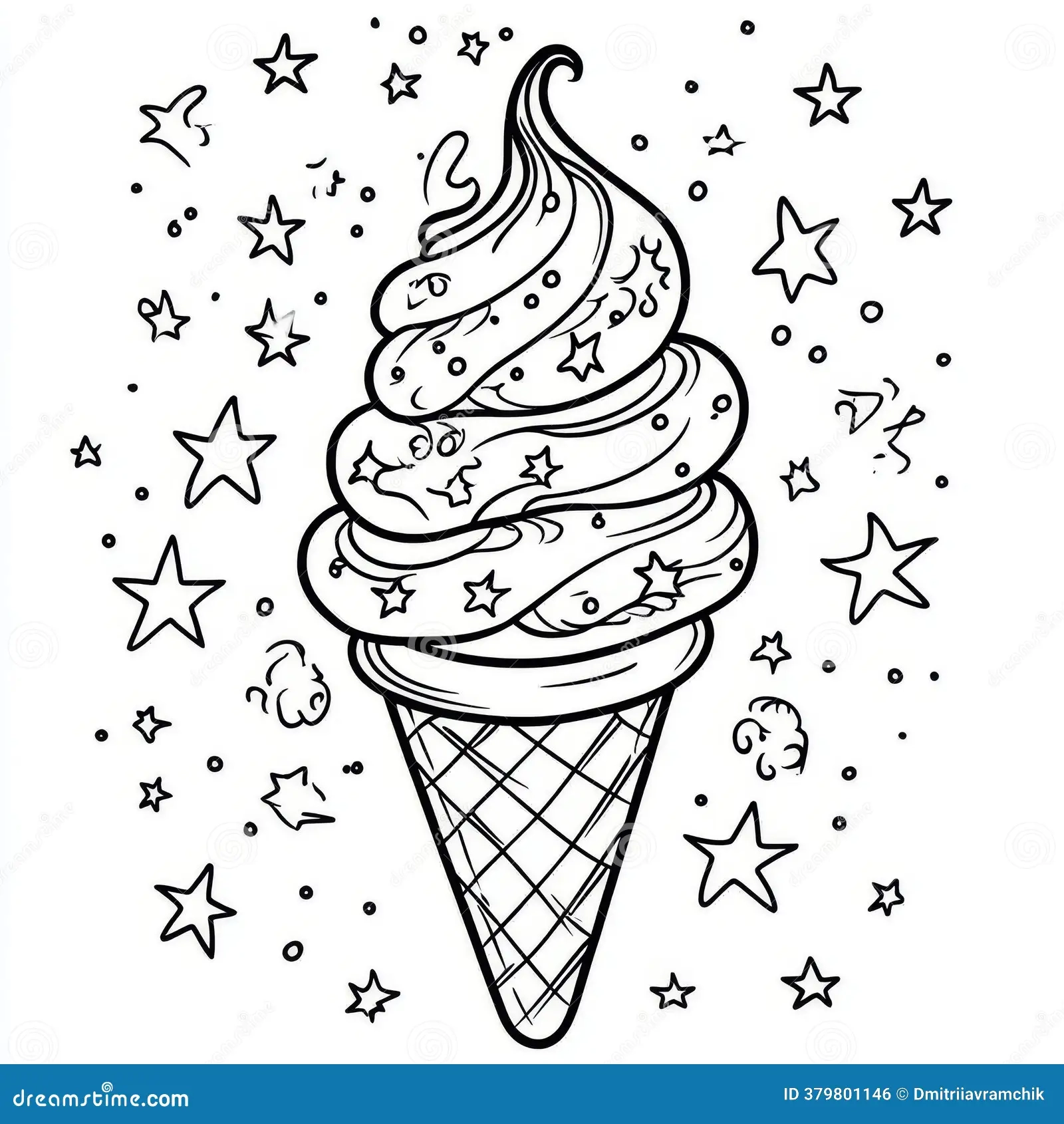ice cream coloring pages
