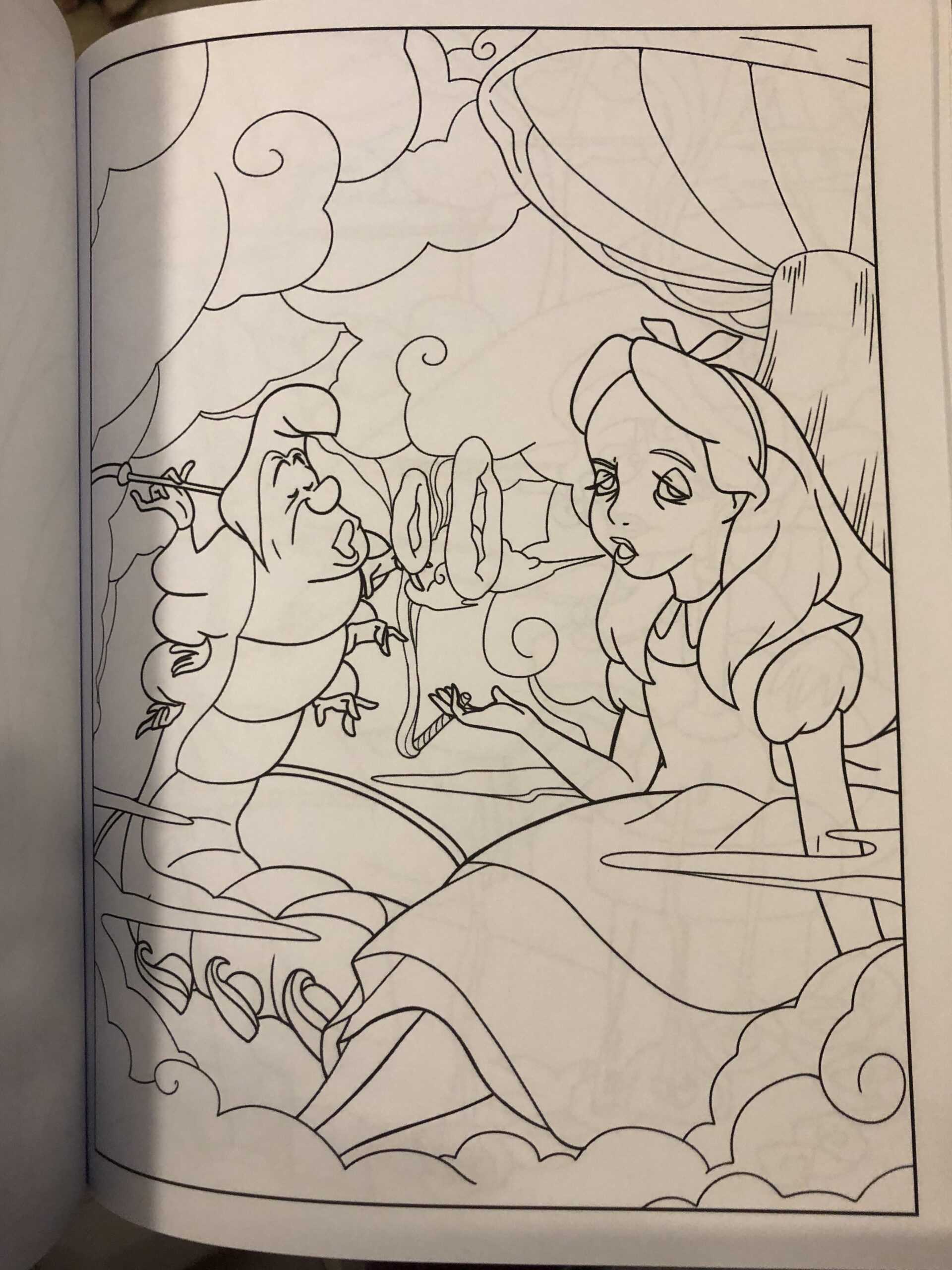 A Few Pages From The Disney Princess Stoner Coloring Book R entwives