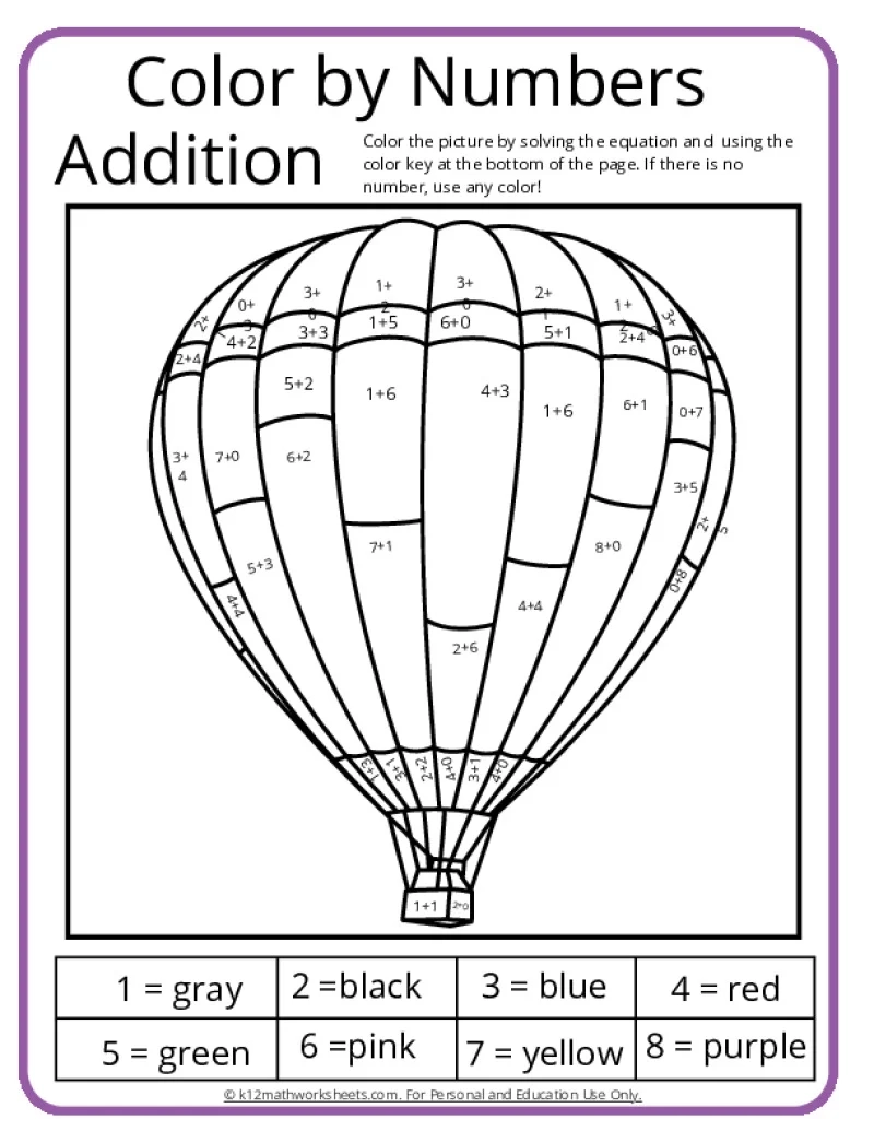 color by number math printables color by number math printables