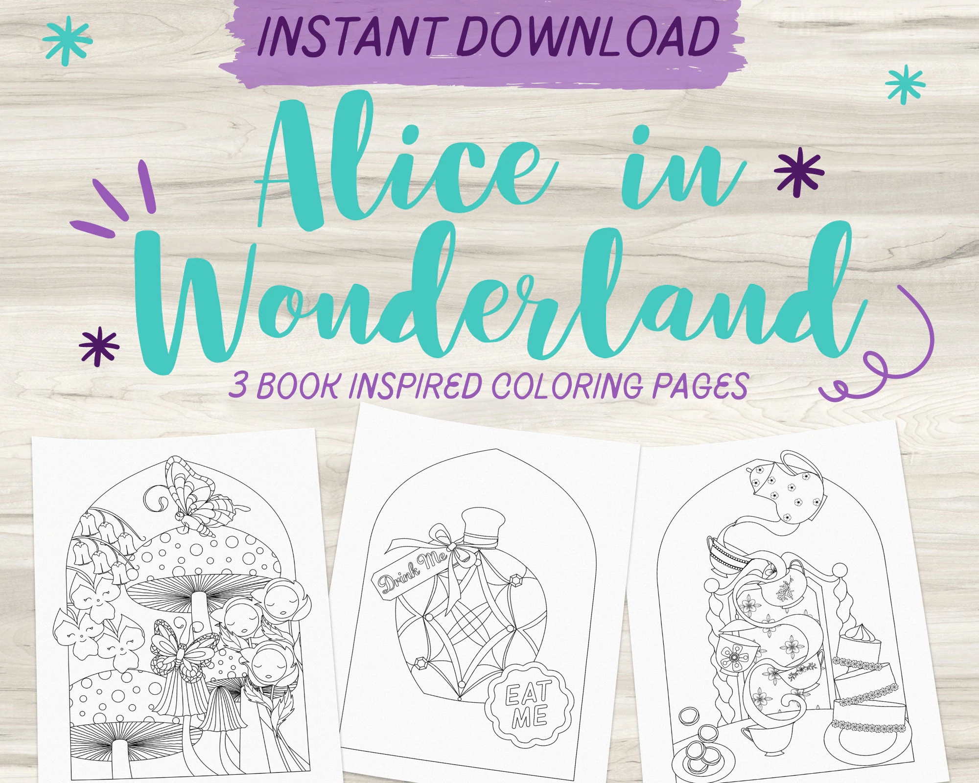 Alice In Wonderland Inspired Coloring Pages Book Coloring Pages Halloween Adult Coloring Page Instant Download PDF Etsy Alice In Wonderland Inspired Coloring Pages Book Coloring Pages Halloween Adult Coloring Page Instant Download PDF Etsy