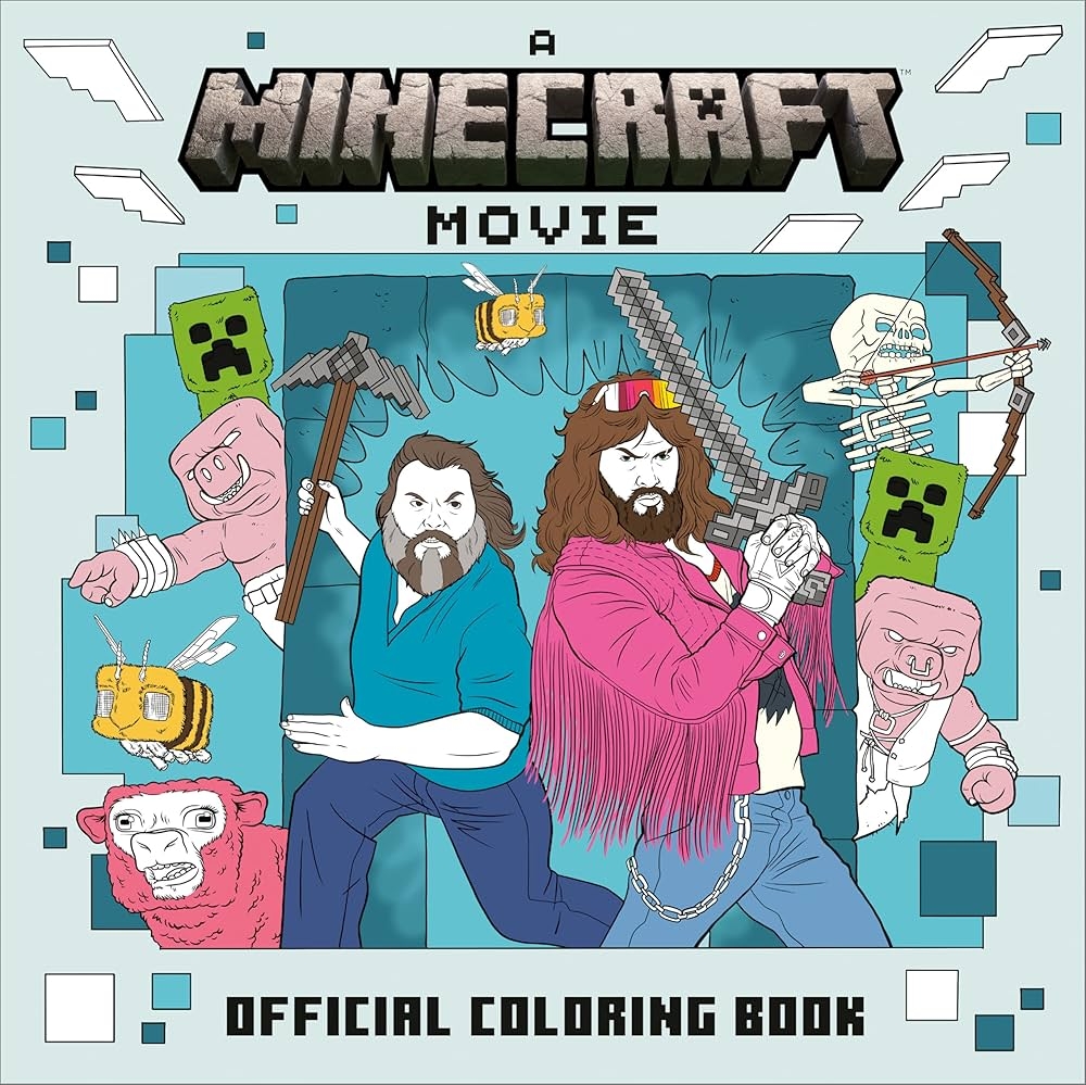 Amazon A Minecraft Movie Official Coloring Book 9780593972786 Mojang AB Books Amazon A Minecraft Movie Official Coloring Book 9780593972786 Mojang AB Books