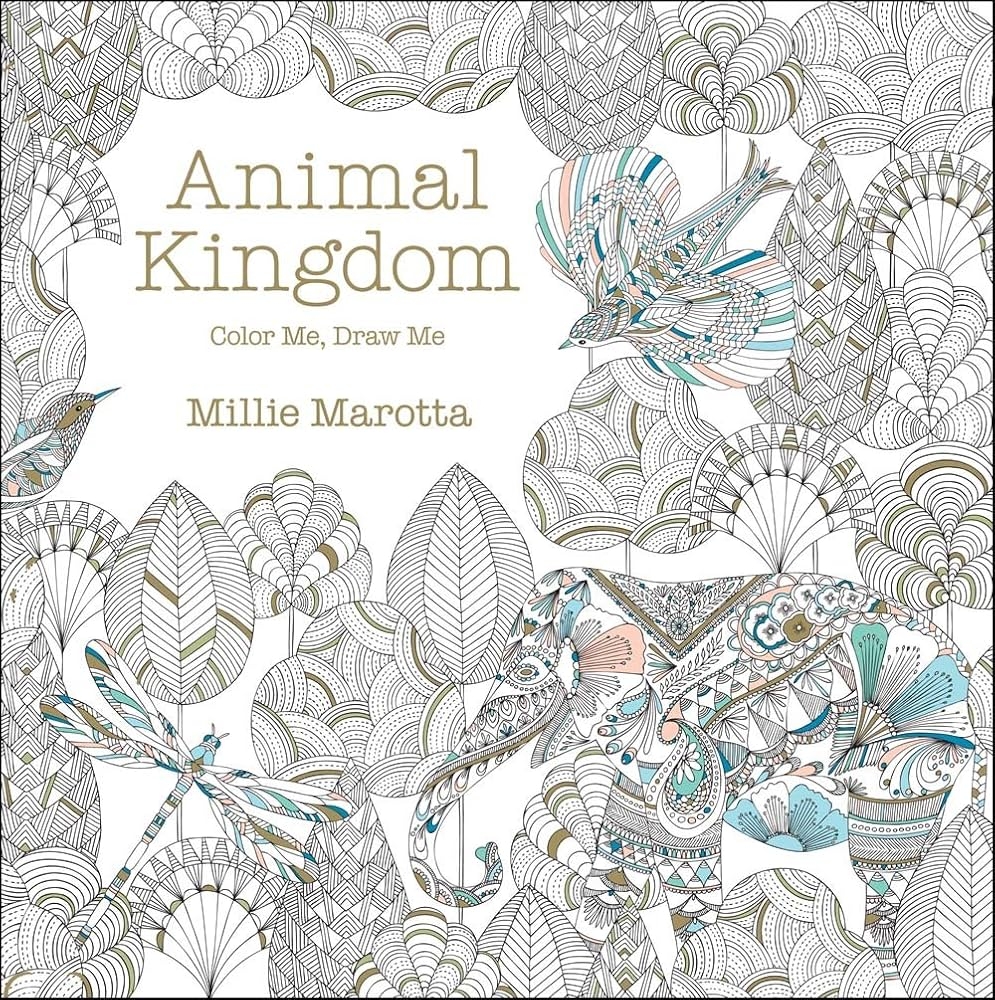 Amazon Animal Kingdom Color Me Draw Me A Millie Marotta Adult Coloring Book 9781454709107 Marotta Millie Books Amazon Animal Kingdom Color Me Draw Me A Millie Marotta Adult Coloring Book 9781454709107 Marotta Millie Books