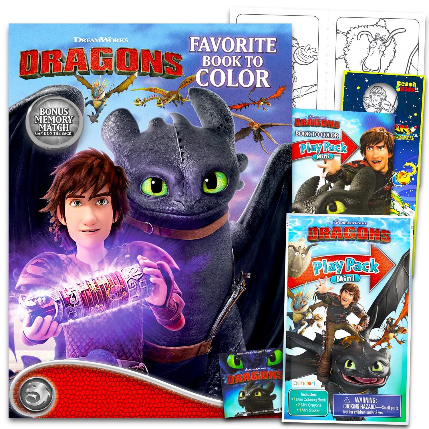 how to train your dragon color pages