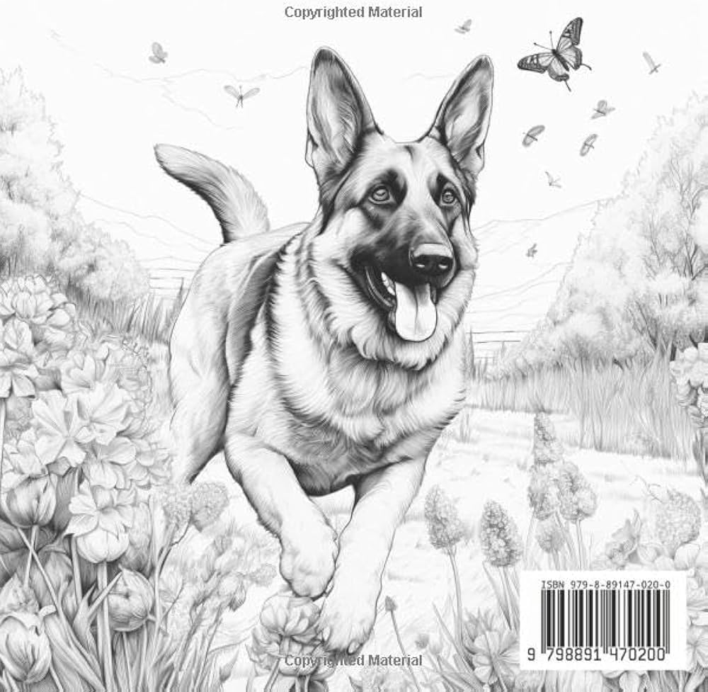Amazon German Shepherd Dogs Coloring Book 9798891470200 Vine Vivia Vine Vivia Books Amazon German Shepherd Dogs Coloring Book 9798891470200 Vine Vivia Vine Vivia Books