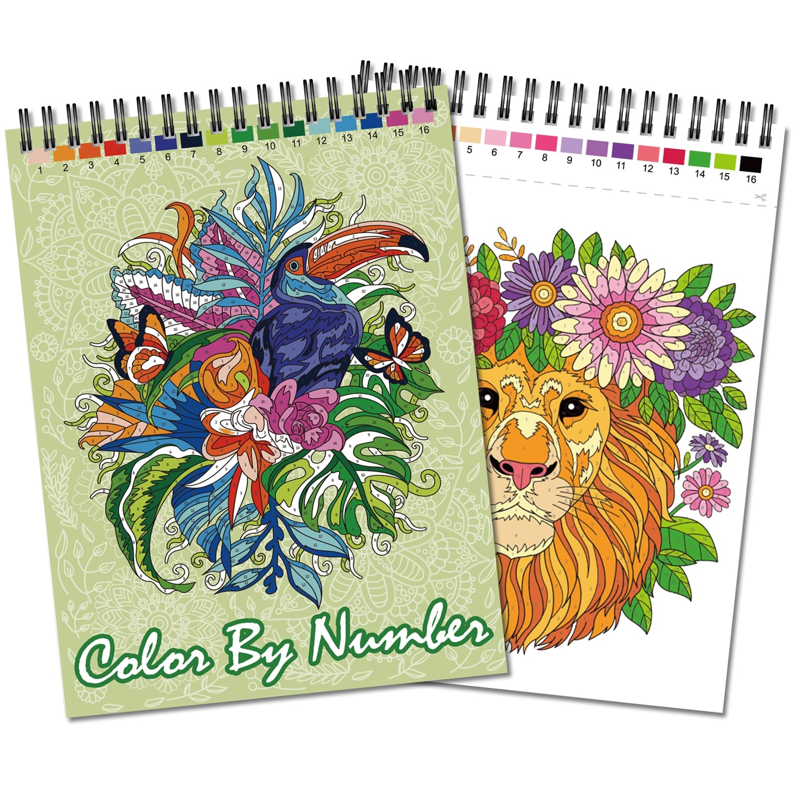 Amazon Jadeso Color By Numbers Adult Coloring Book 30 Pages Of Original Animals Patterns Spiral Bound Coloring Book For Adults Relaxation Color By Numbers For Adult Thick Smooth Paper 120gsm Arts Crafts Amazon Jadeso Color By Numbers Adult Coloring Book 30 Pages Of Original Animals Patterns Spiral Bound Coloring Book For Adults Relaxation Color By Numbers For Adult Thick Smooth Paper 120gsm Arts Crafts