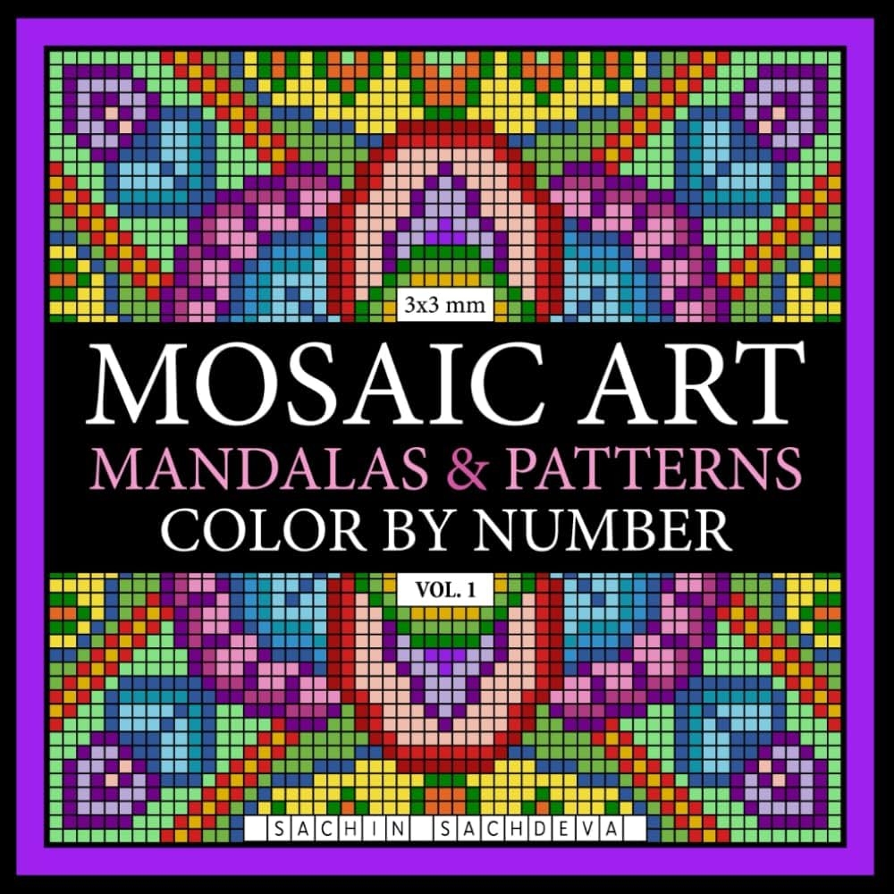 color by number mandalas