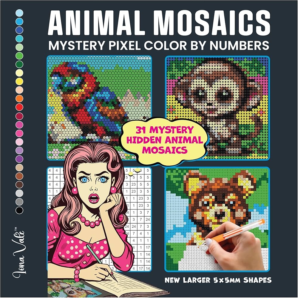 color by number mystery