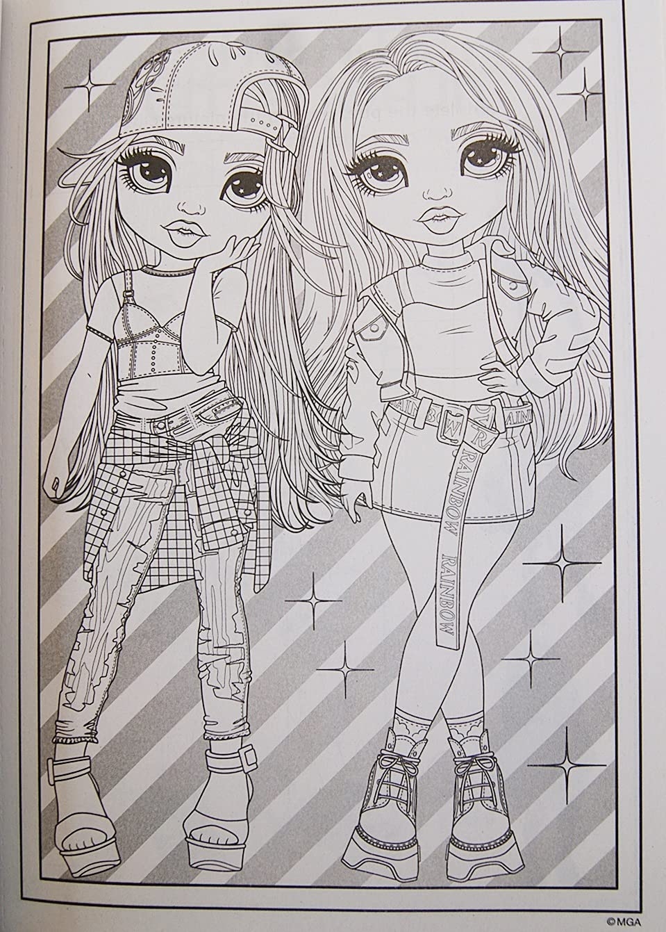 rainbow high coloring pages rainbow high coloring pages