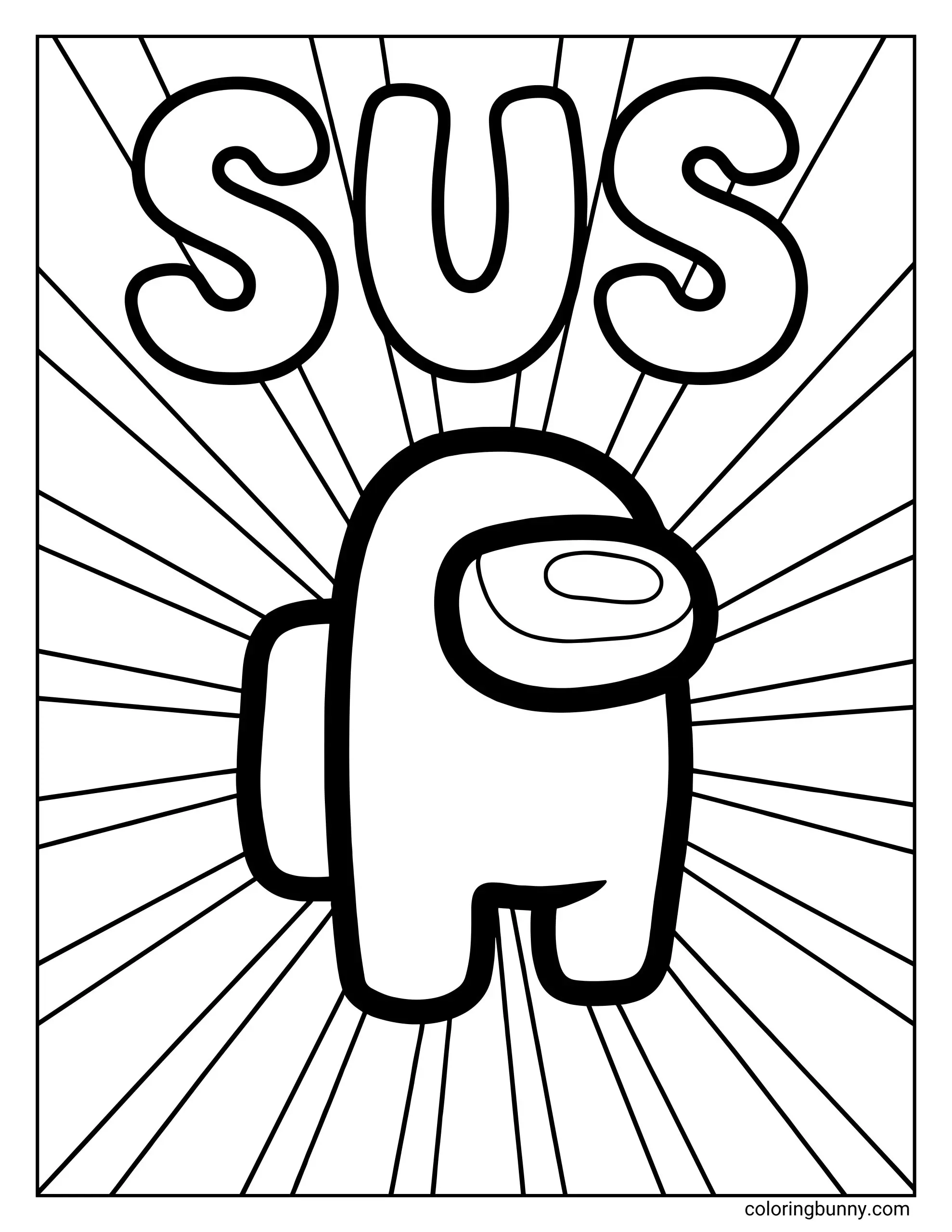 Among Us Coloring Pages 30 Free Printable PDFs