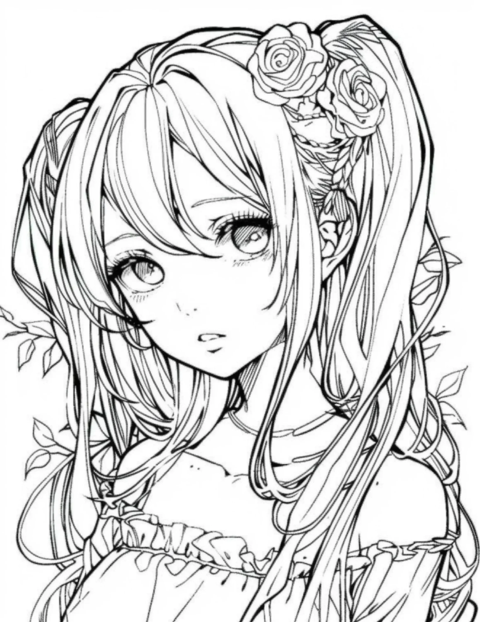 Anime Girls Coloring Pages 200 Designs Bundle PDF JPG PNG Etsy Anime Girls Coloring Pages 200 Designs Bundle PDF JPG PNG Etsy