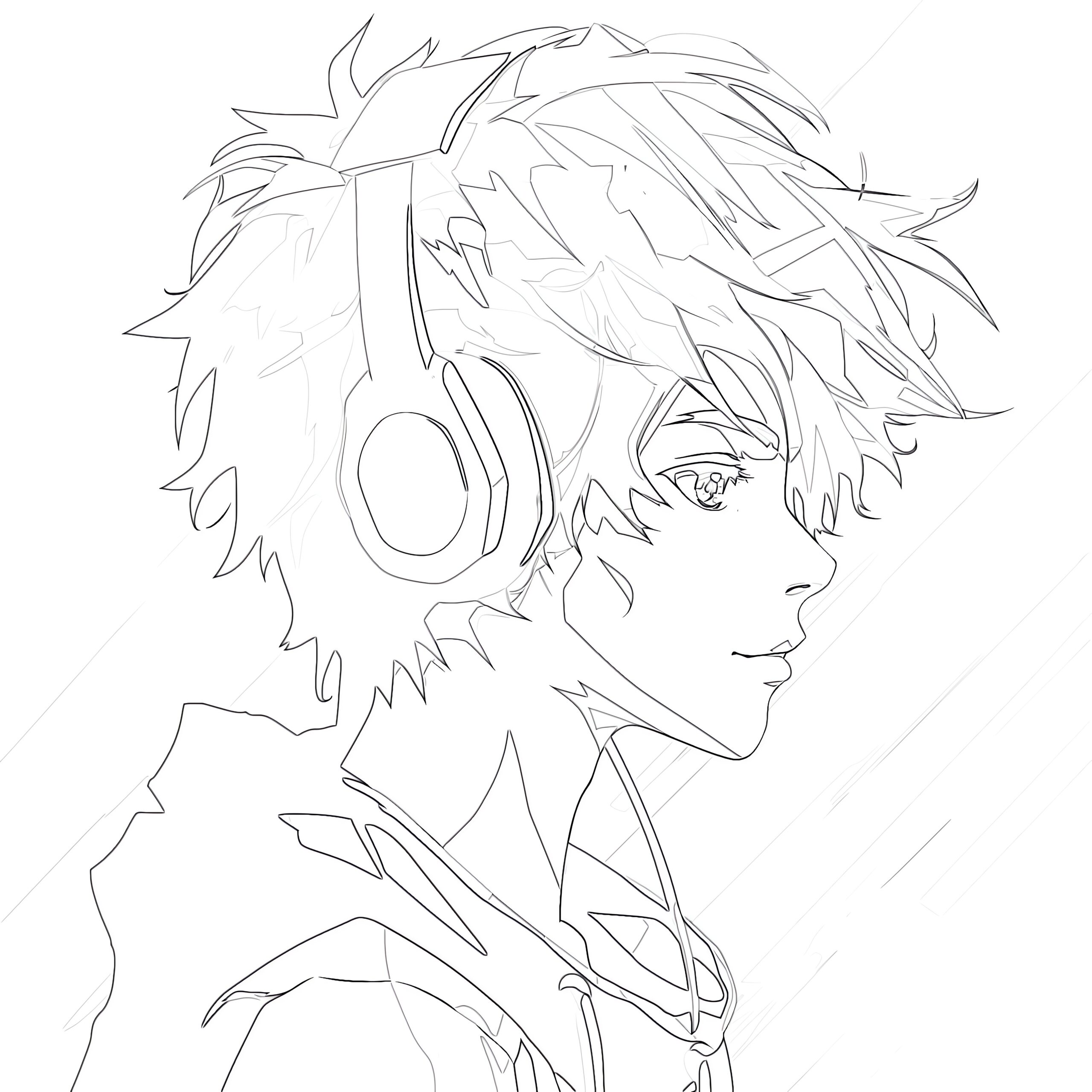 coloring pages for anime coloring pages for anime