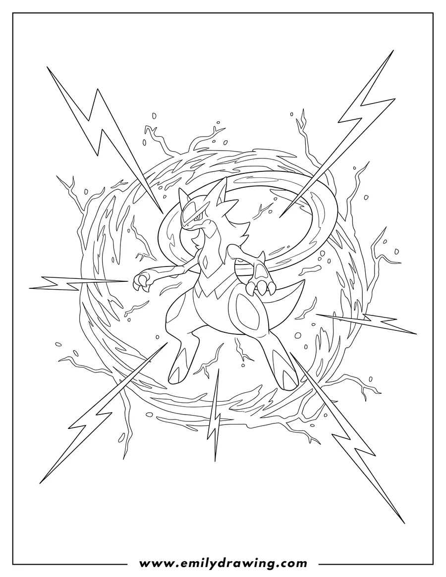 Arceus Coloring Pages Emily Drawing