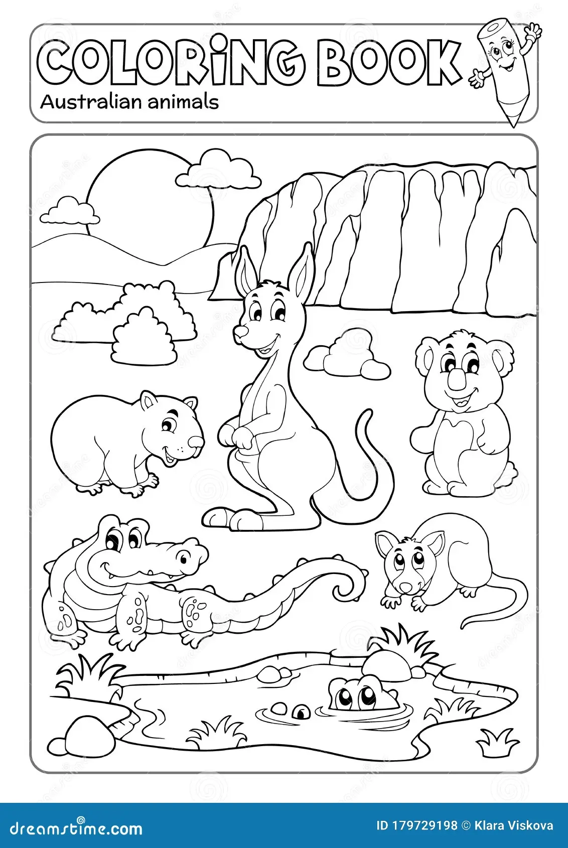 Australian Animals Colouring Stock Illustrations 29 Australian Animals Colouring Stock Illustrations Vectors Clipart Dreamstime