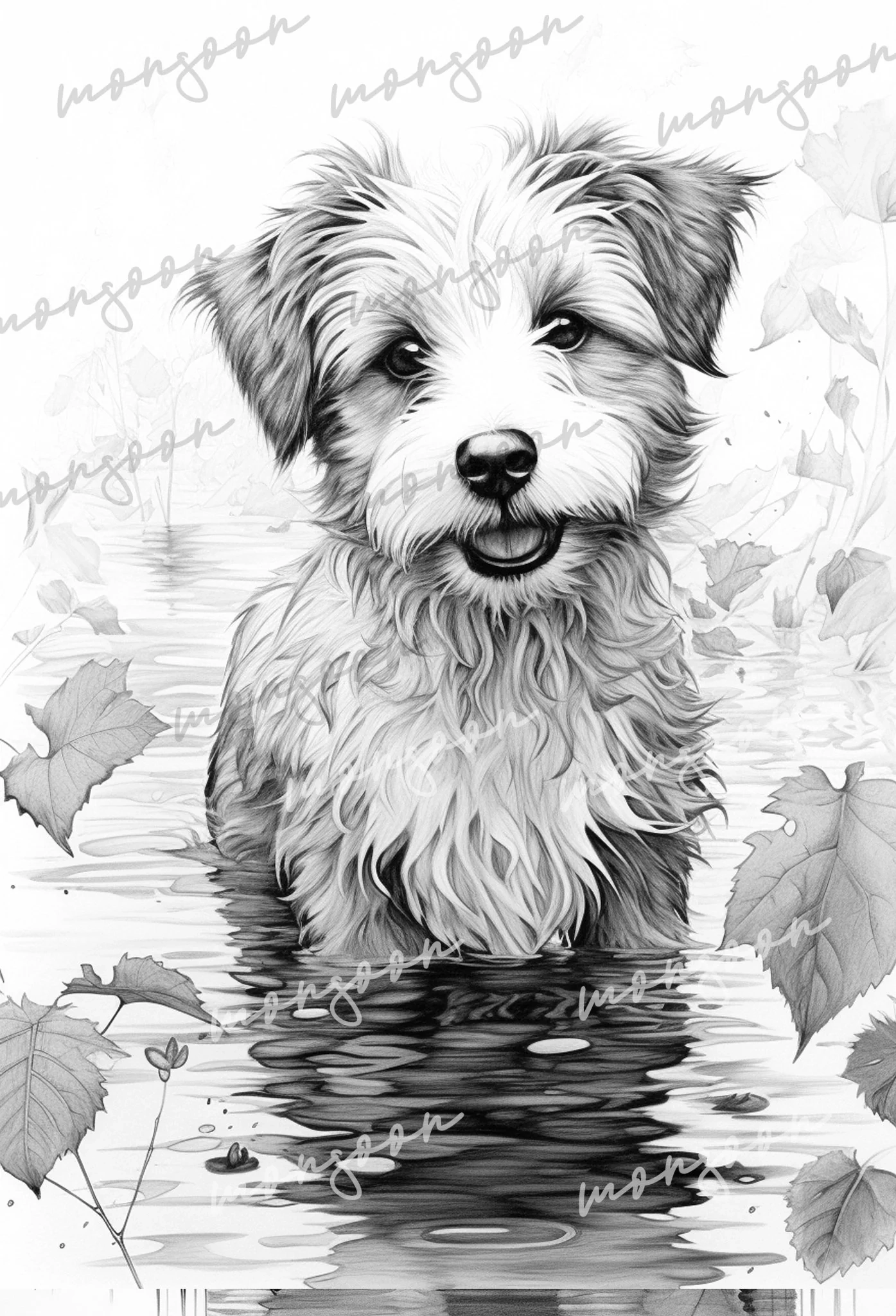Autumn Dogs Coloring Book Digital Monsoon Publishing USA meta Name keywords Content coloring Books For Adults Grayscale Coloring Books Digital Coloring Pages Download Zentangle Coloring Books Journals Notebooks 