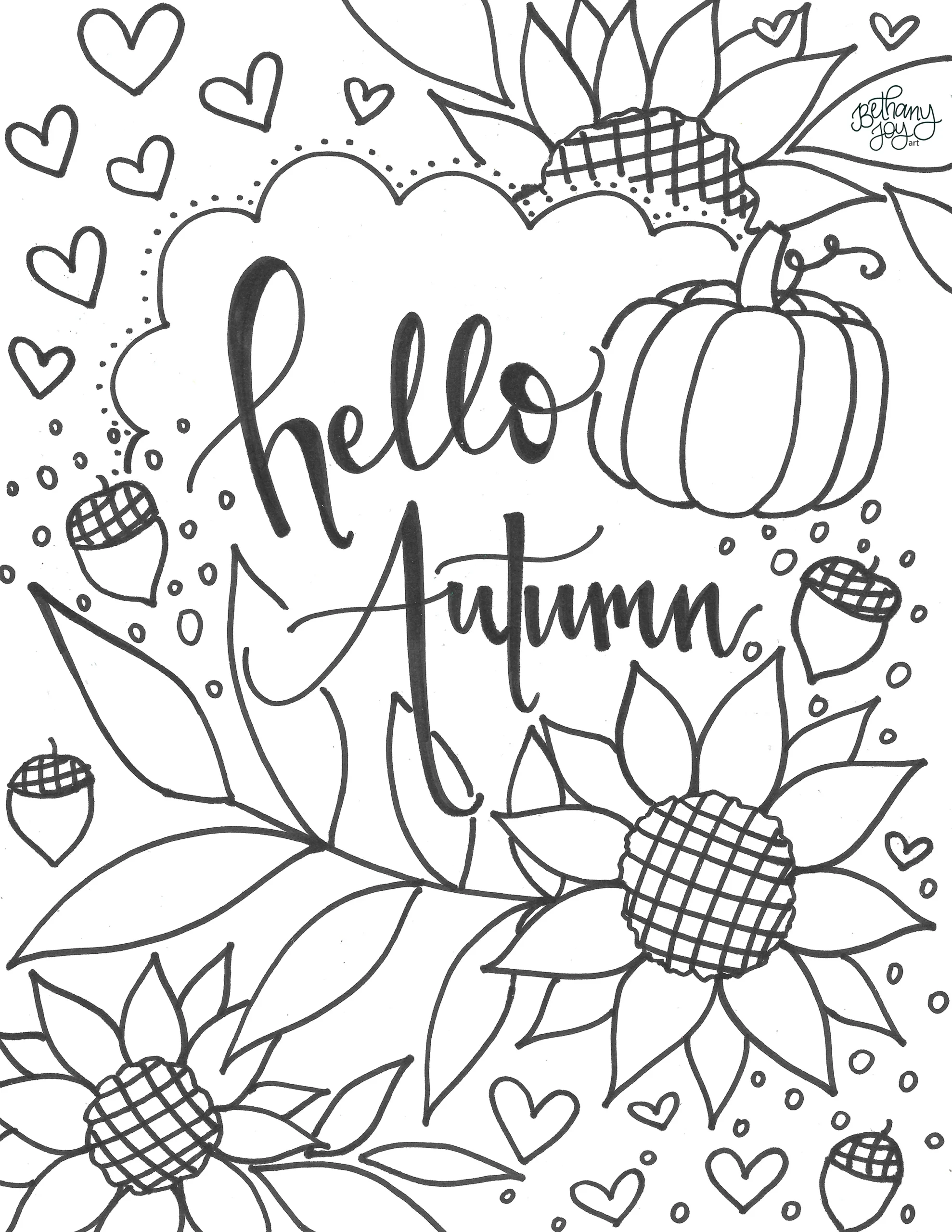 printable autumn pictures to color printable autumn pictures to color