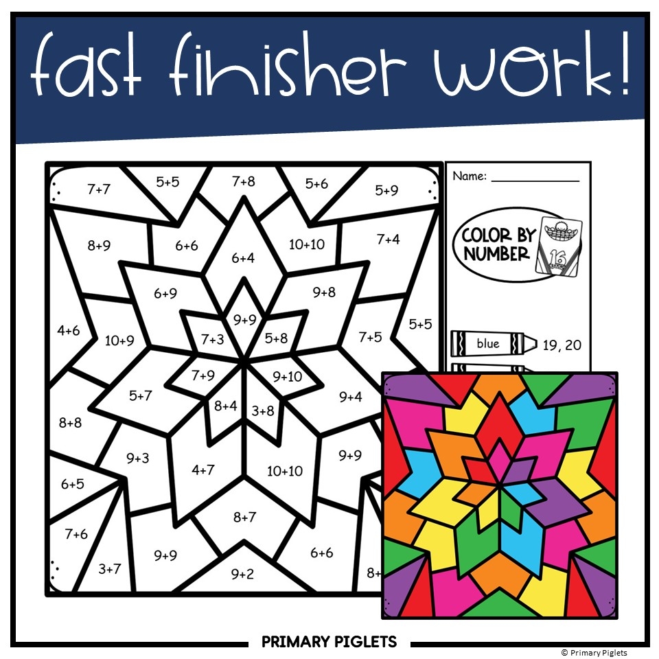 2nd grade color by number 2nd grade color by number