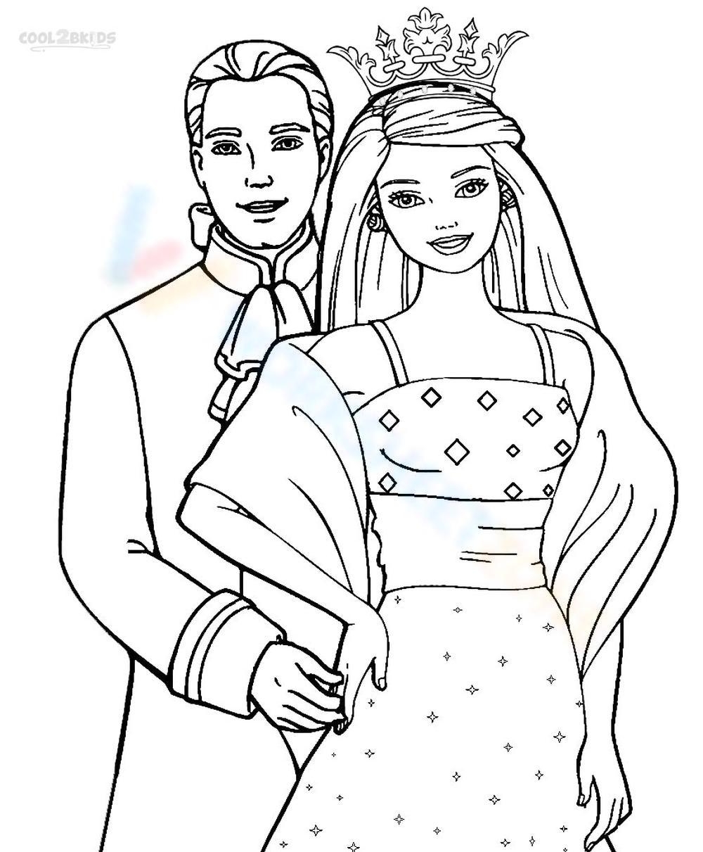 Barbie Princess And Pauper Art Lesson Worksheet