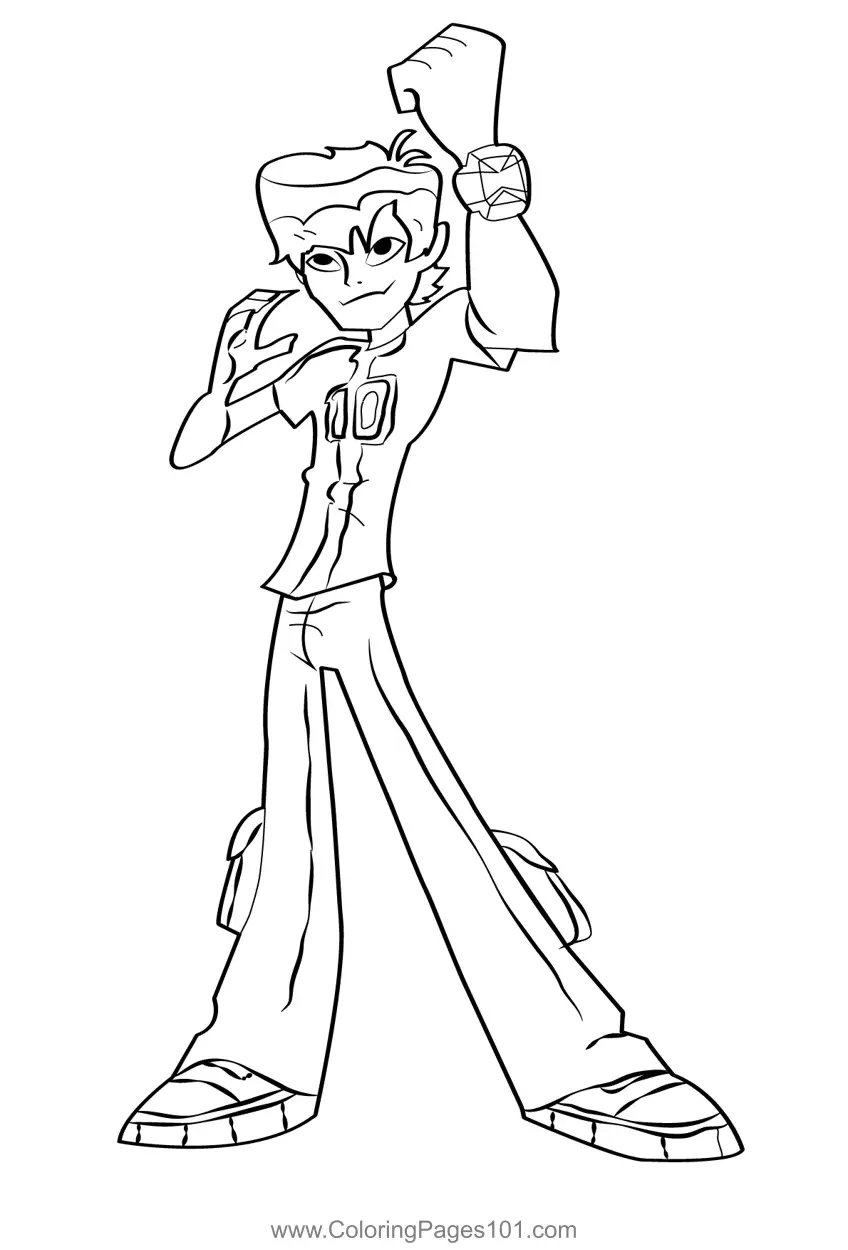 Ben 10 1 Coloring Page For Kids Free Ben 10 Printable Coloring Pages Online For Kids ColoringPages101 Coloring Pages For Kids
