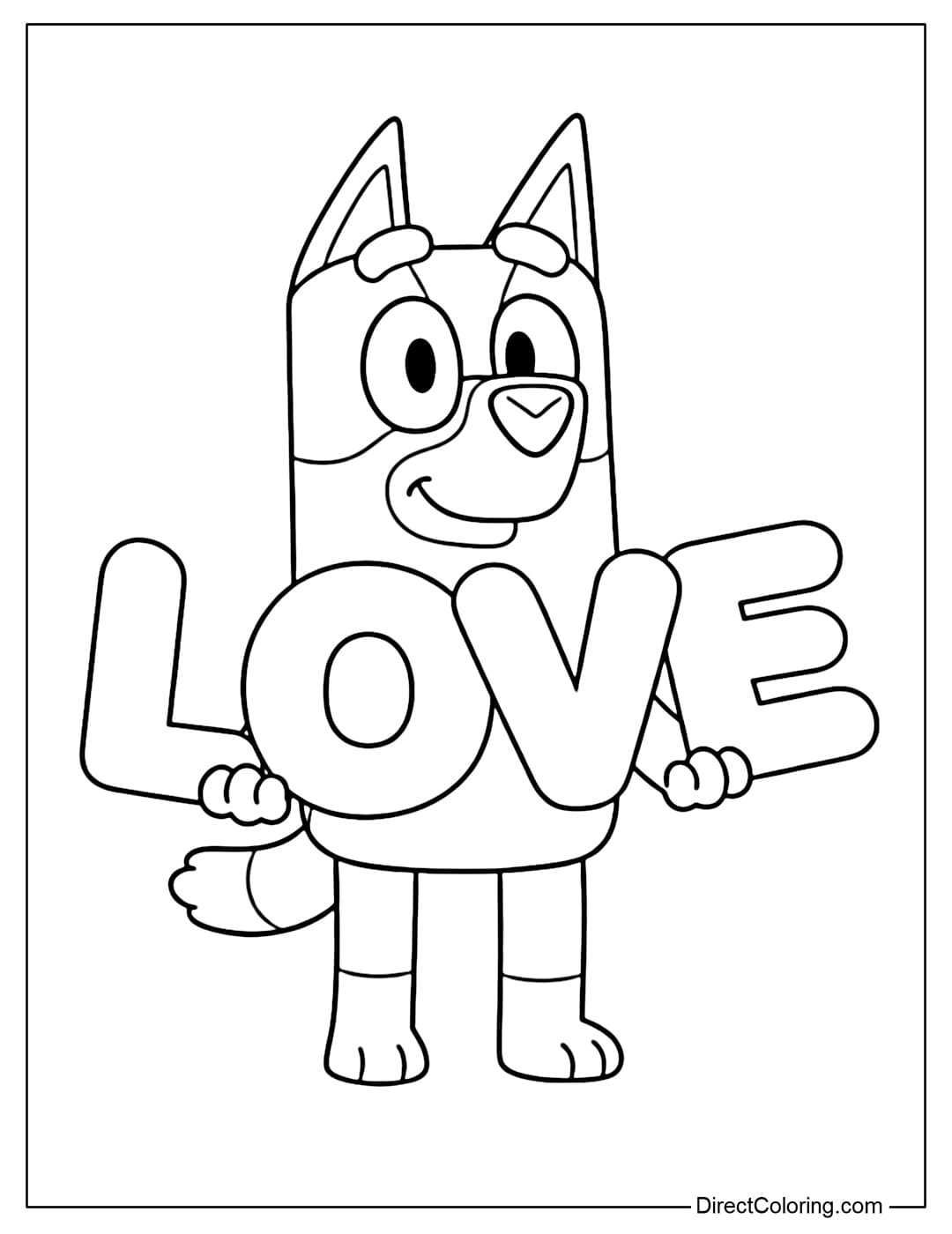 Bluey Coloring Pages Free PDF To Download And Print Bluey Coloring Pages Free PDF To Download And Print