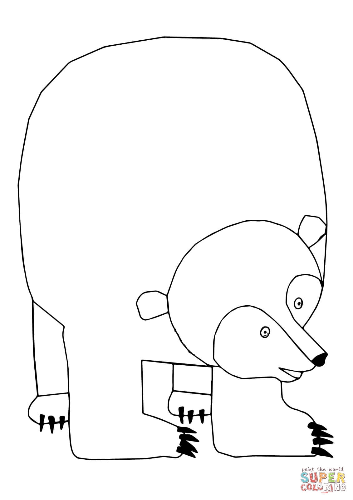 Brown Bear Brown Bear What Do You See 4 Free Printable Coloring Pages Brown Bear Brown Bear What Do You See 4 Free Printable Coloring Pages