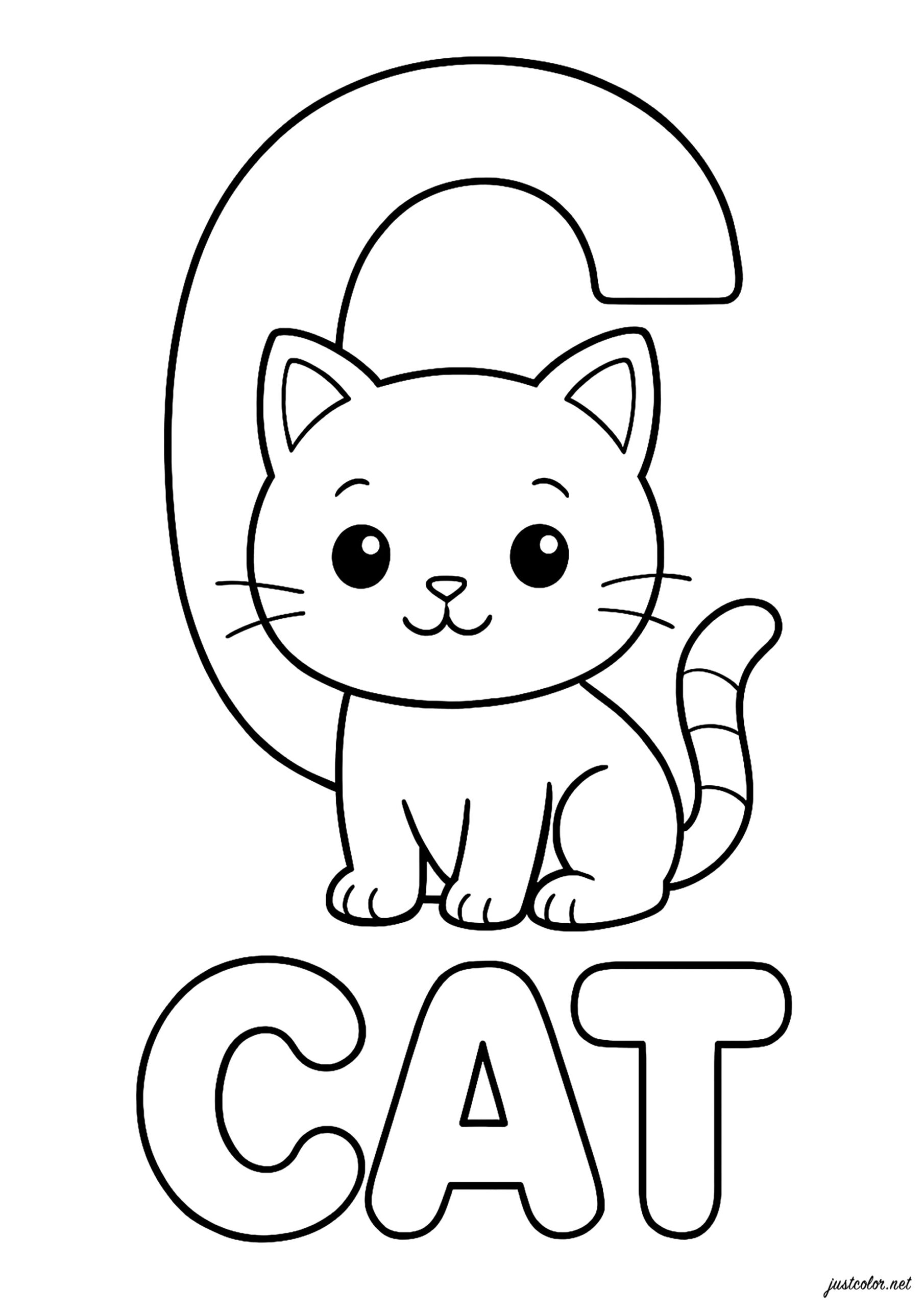 letter c coloring pages