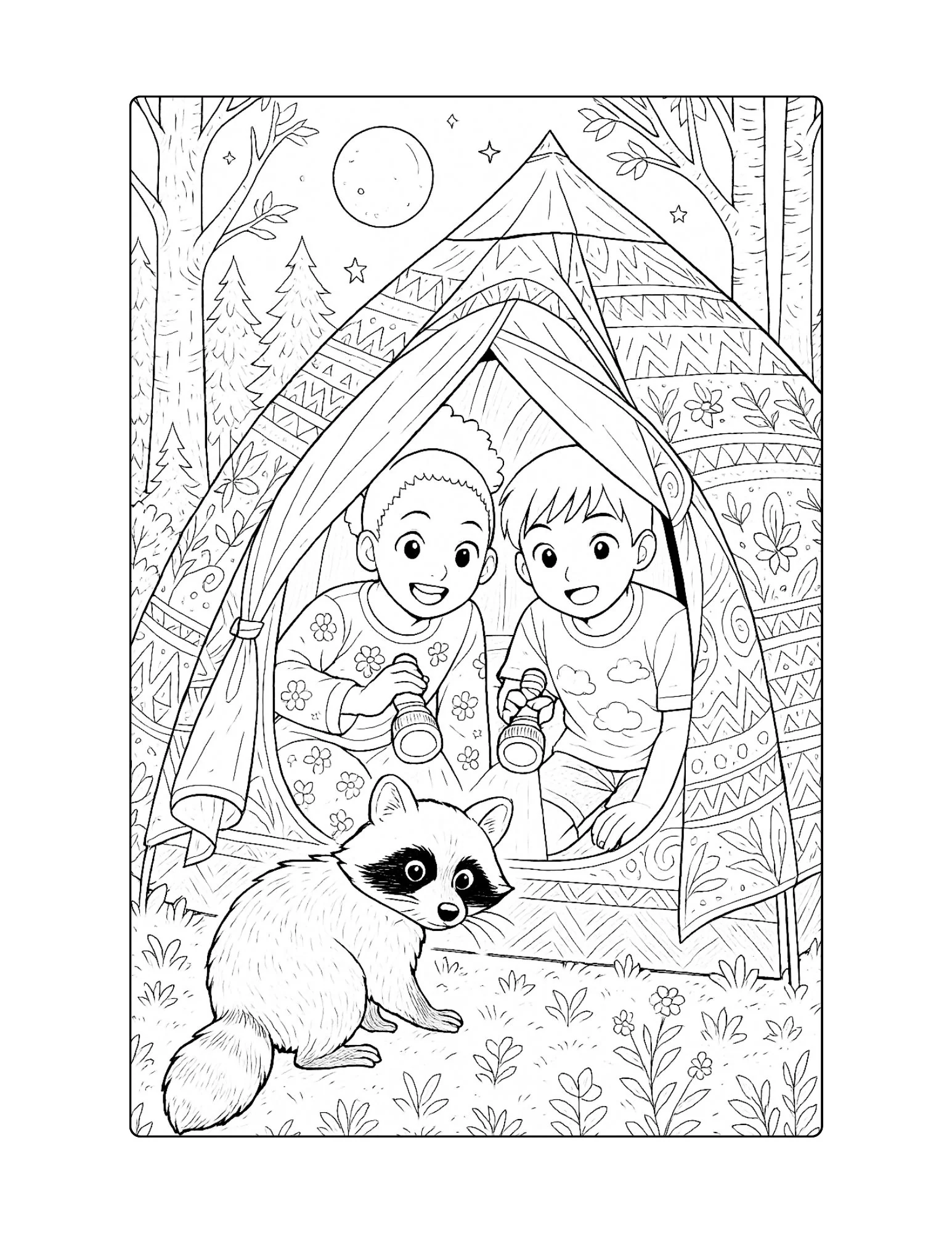 Camping Coloring Pages 2nd Grade Reading Fluency Passages Camping Coloring Pages 2nd Grade Reading Fluency Passages