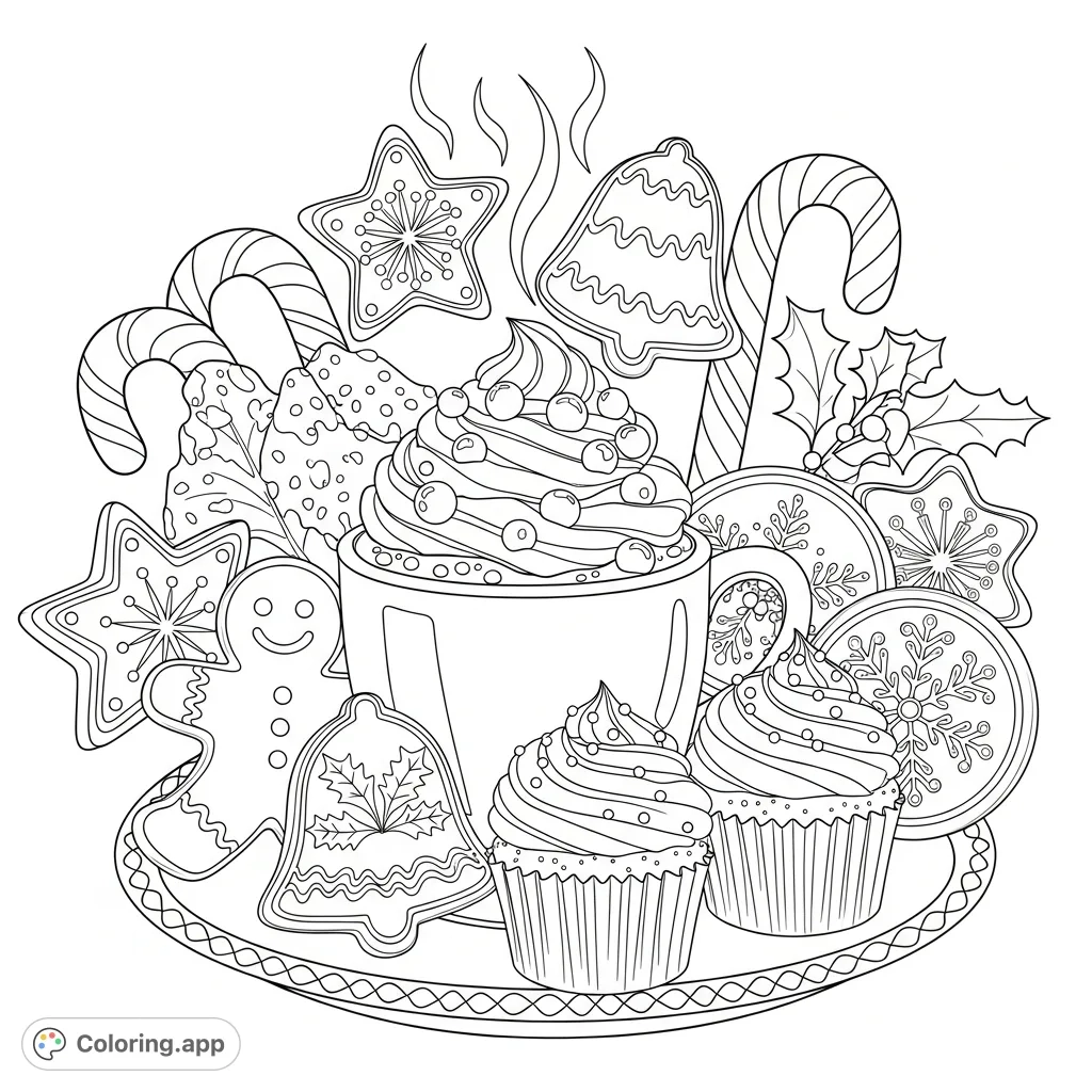 candy cane coloring page candy cane coloring page