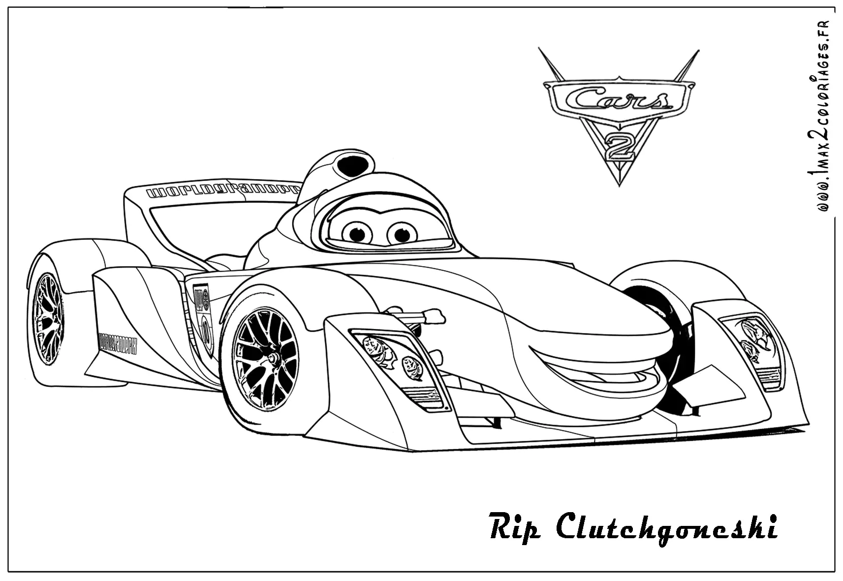 Cars 2 Coloring Page To Print For Kids Cars 2 Coloring Pages Cars 2 Coloring Page To Print For Kids Cars 2 Coloring Pages
