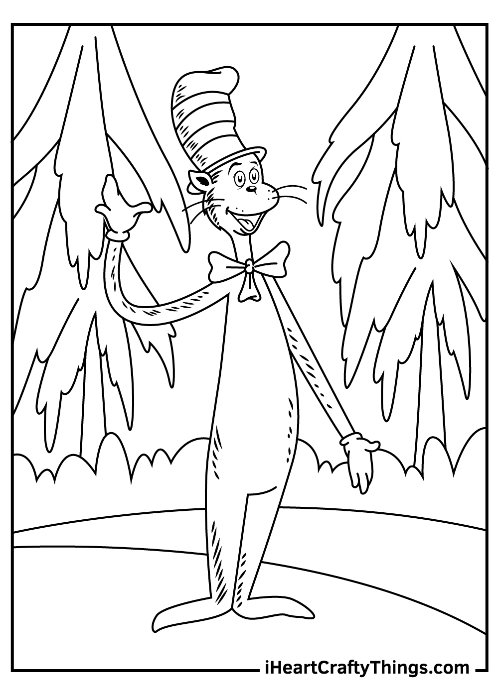 Cat In The Hat Coloring Pages 20 Printables In Free PDF Cat In The Hat Coloring Pages 20 Printables In Free PDF